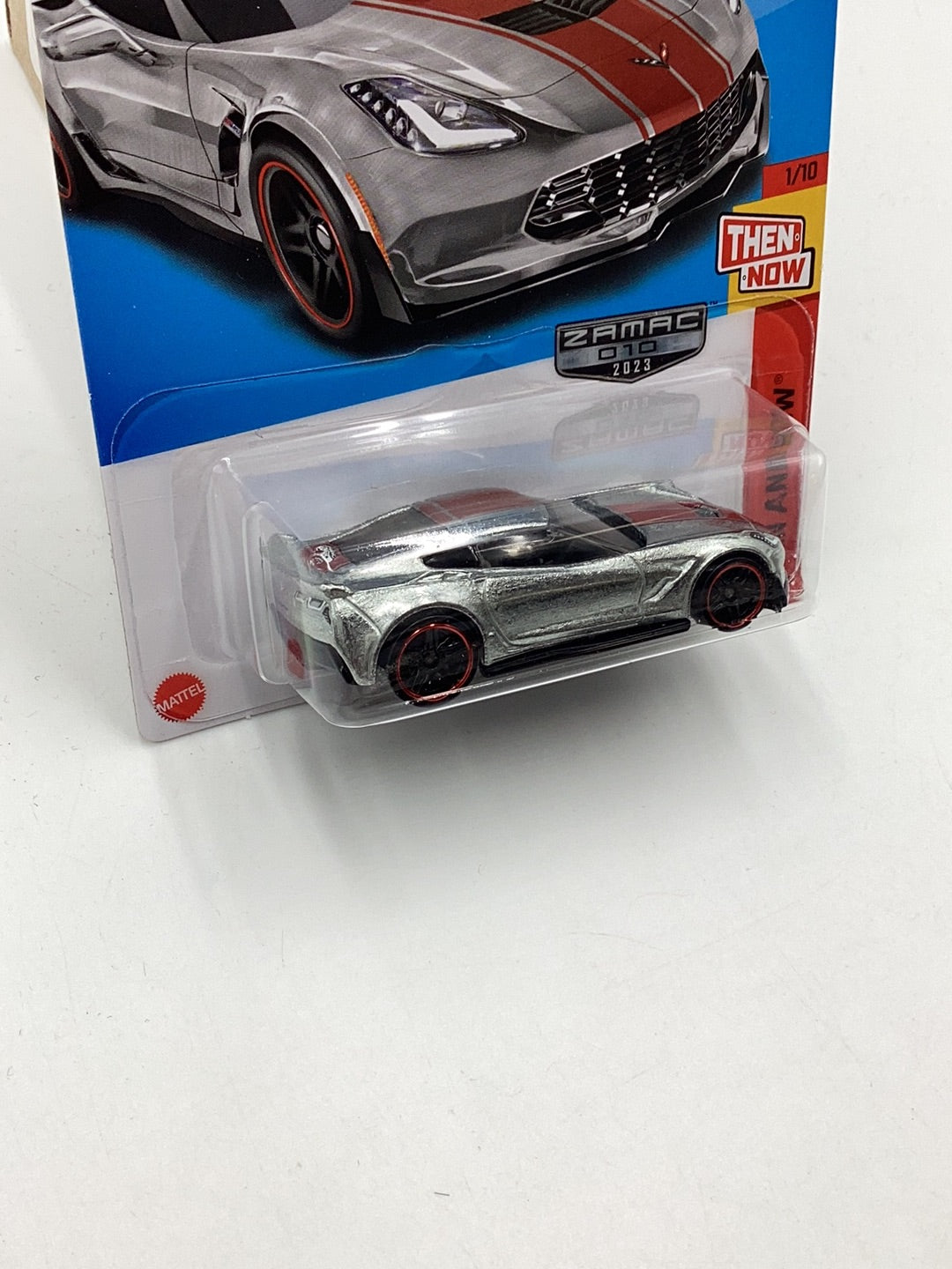 2023 Hot Wheels #193 Corvette C7 Z06 Walmart Exclusive Zamac #10