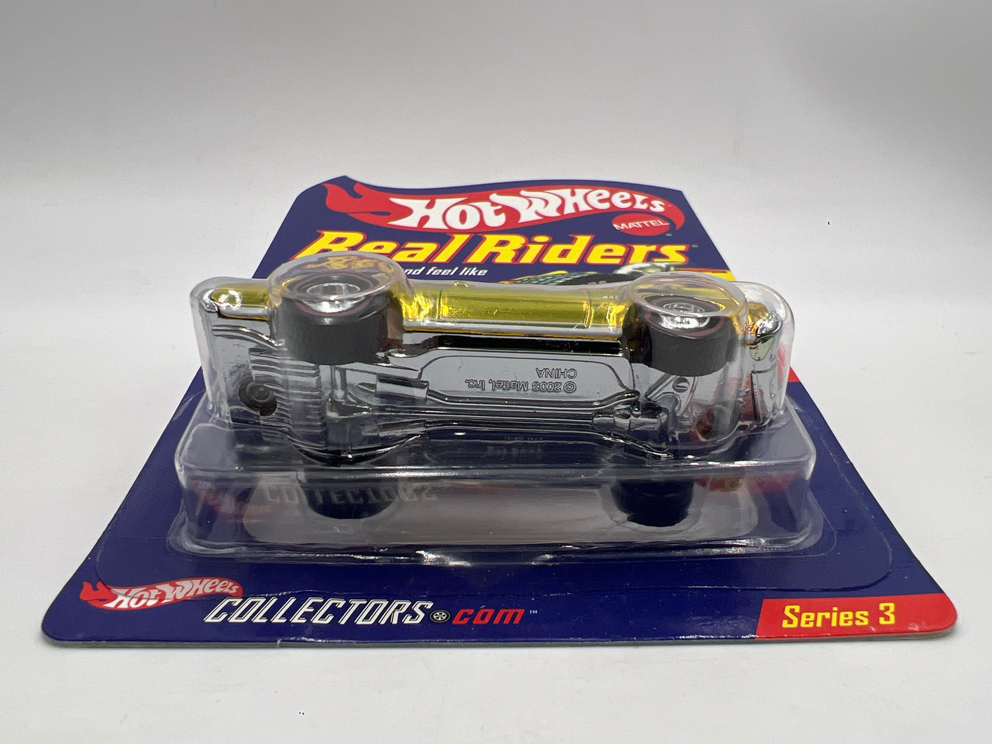 Hot Wheels RLC Real Riders Series 3 #4 2913/10500 Olds 442 Gold W/Protector