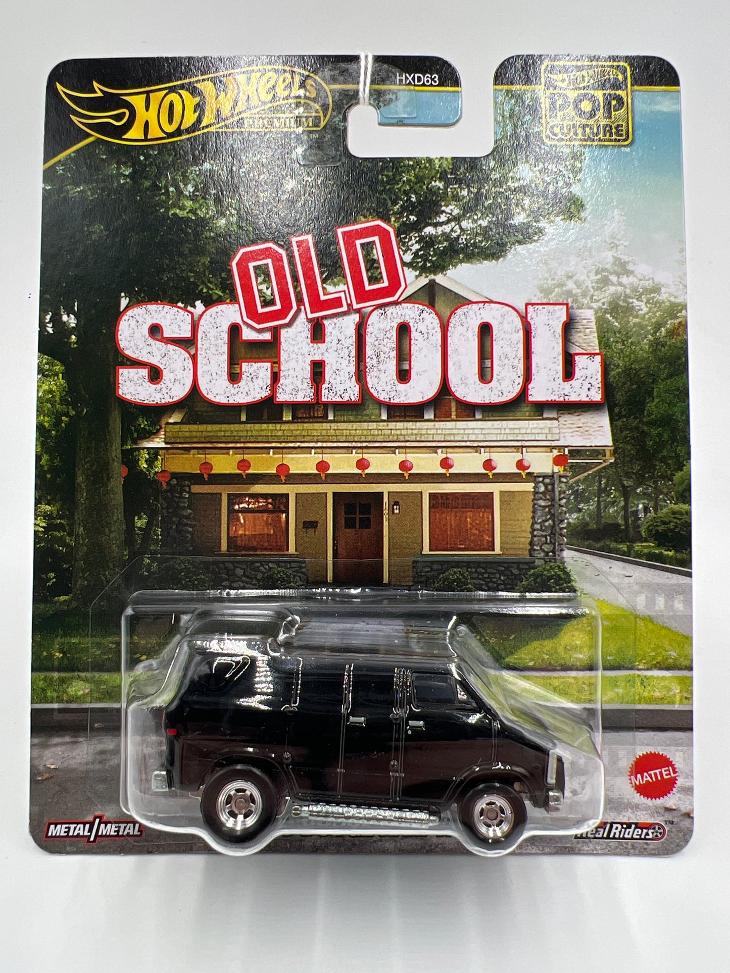 2025 Hot Wheels Pop Culture Old School 1979 Dodge Ram Van Black 244N