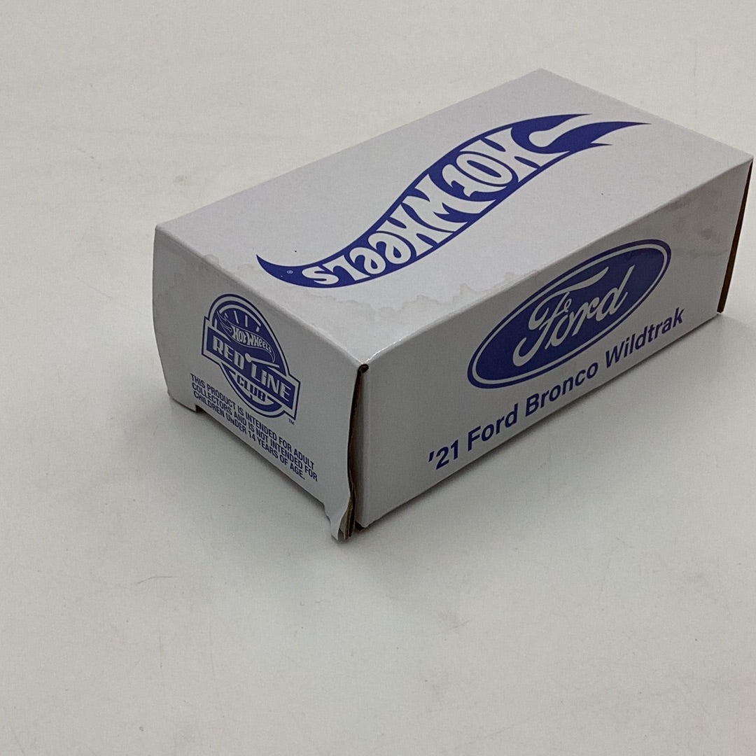 2023 Hot Wheels RLC ‘21 Ford Bronco Wildtrak Blue