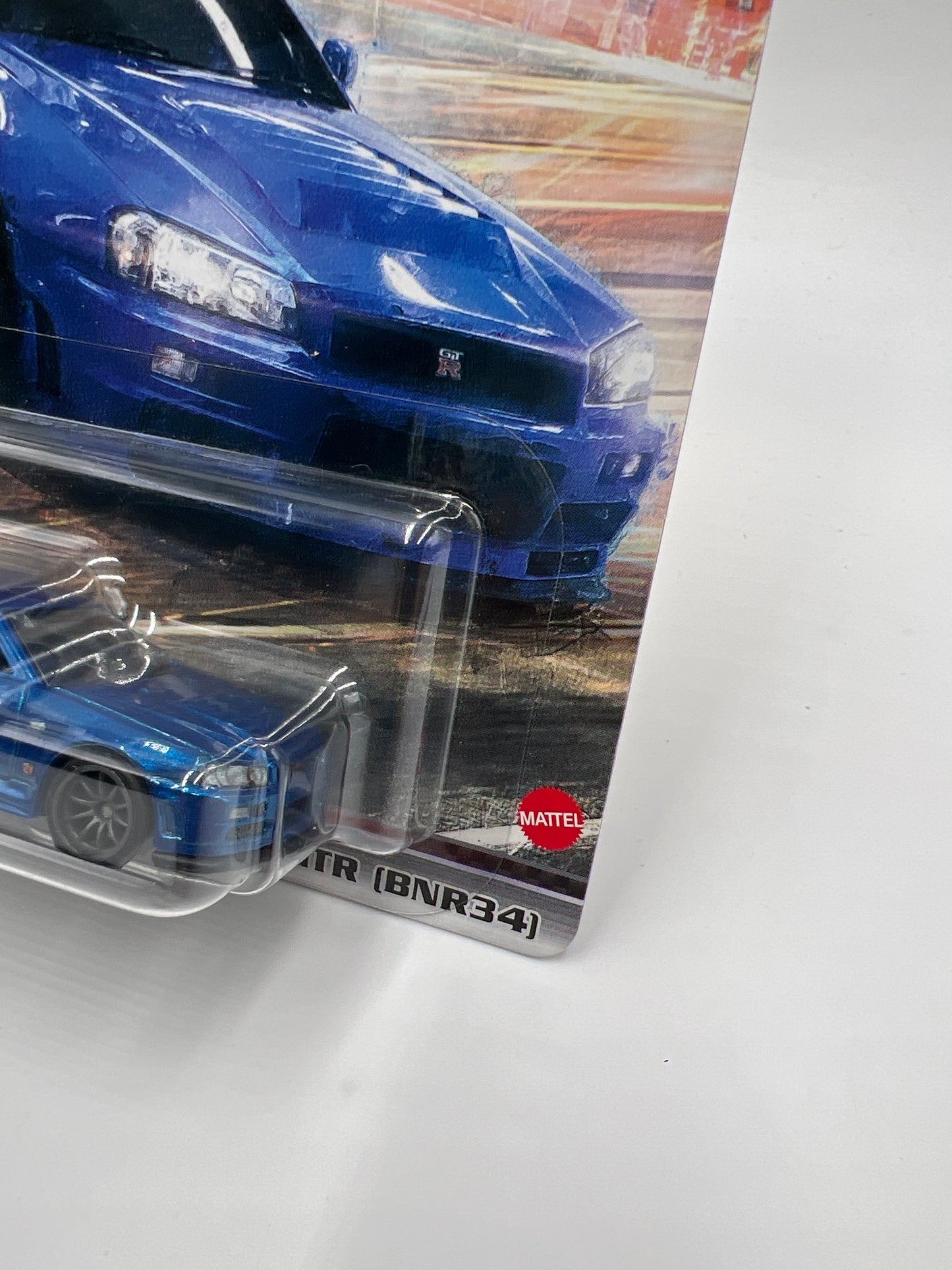 Hot Wheels Fast & Furious Fast Superstars #1 Nissan Skyline GTR BNR34 Blue W/Protector 2