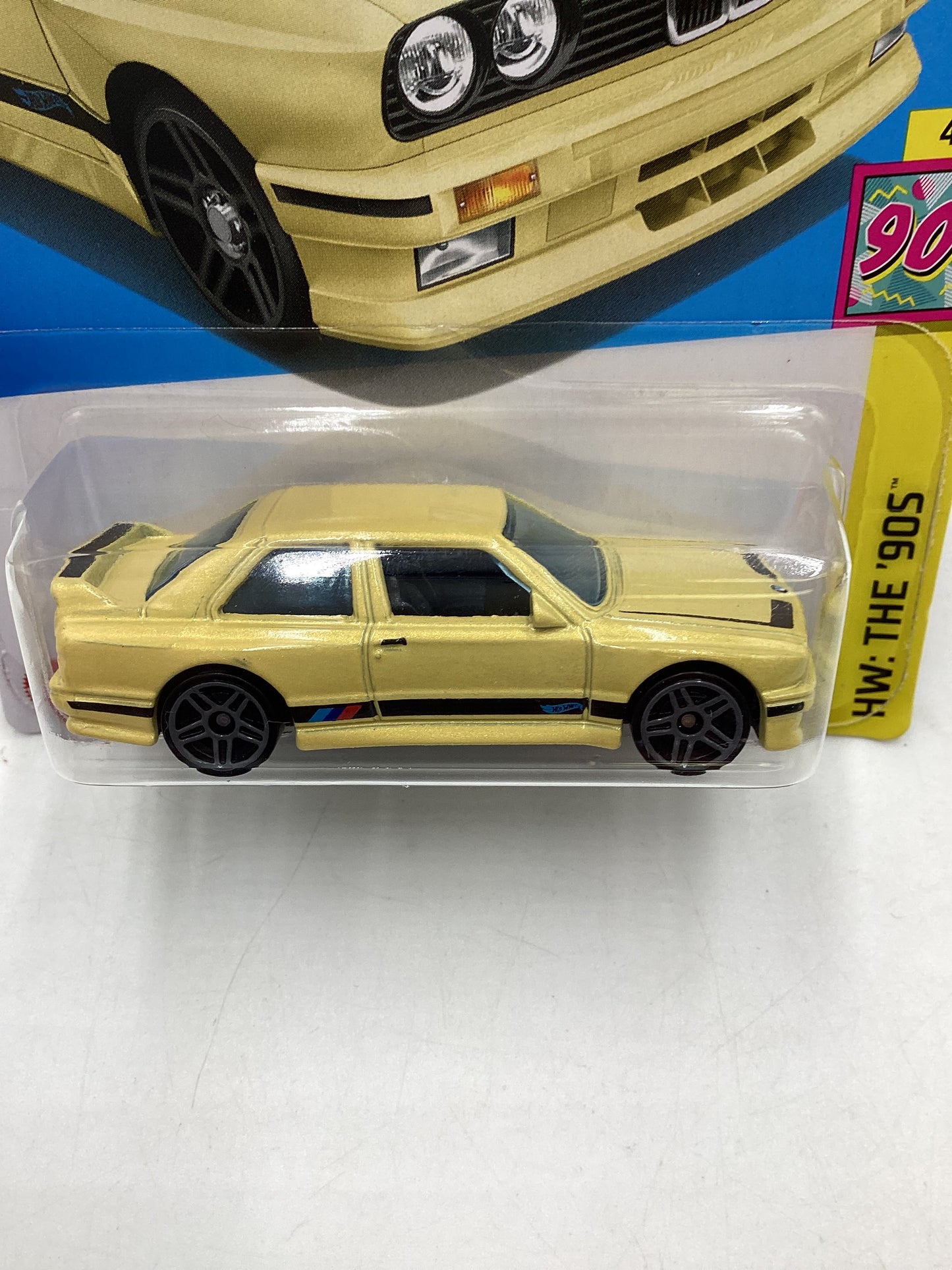 2024 Hot Wheels #195 92 BMW M3 Yellow 109F