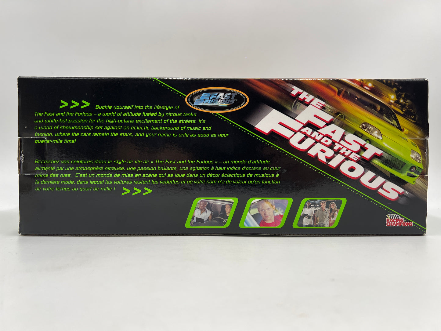 Racing Champions 1/18 Fast & Furious 1994 Mazda RX-7 Red VHTF Box Not Perfect
