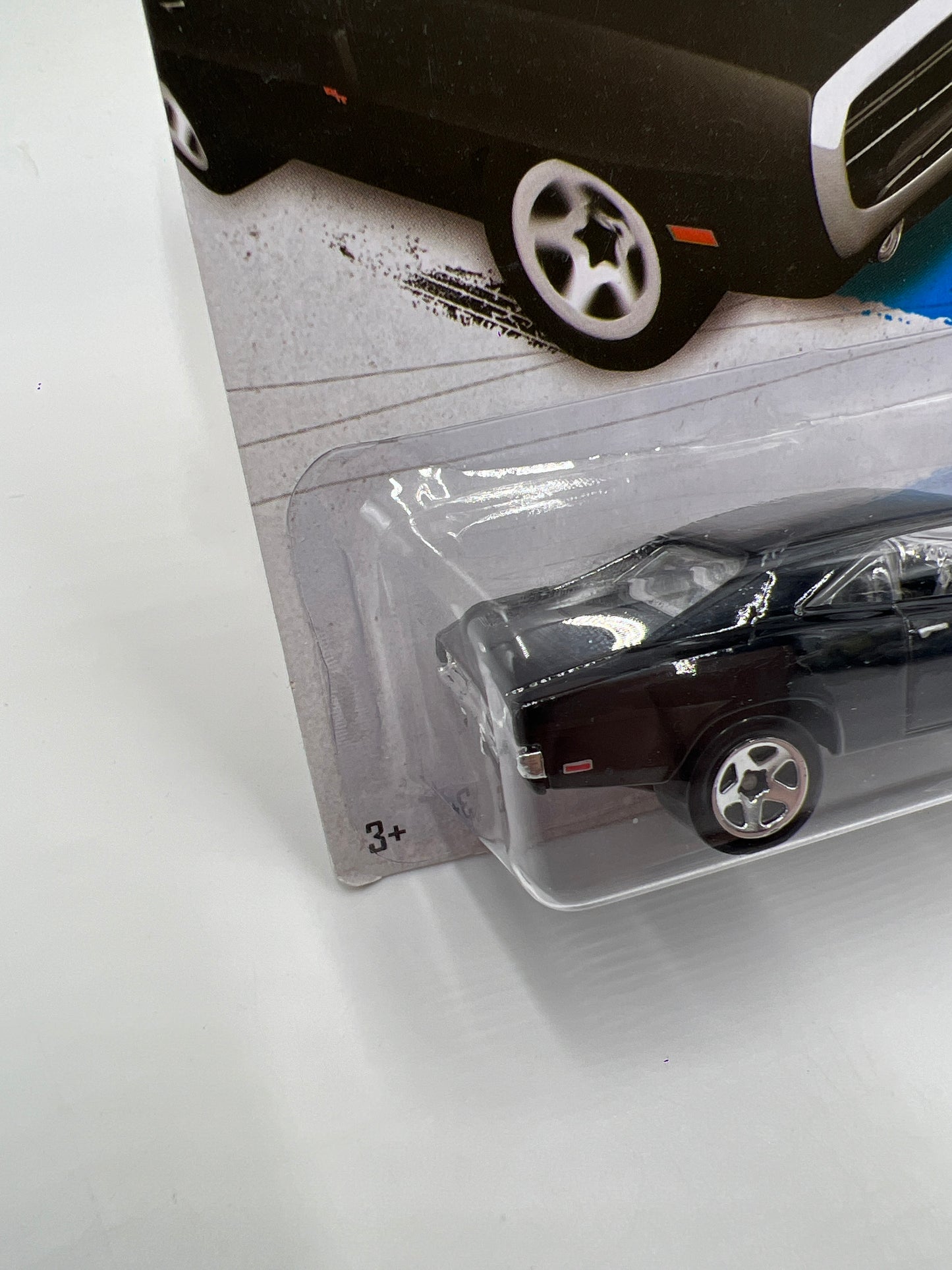 2013 Hot Wheels City #3 Fast & Furious 70 Dodge Charger R/T Black