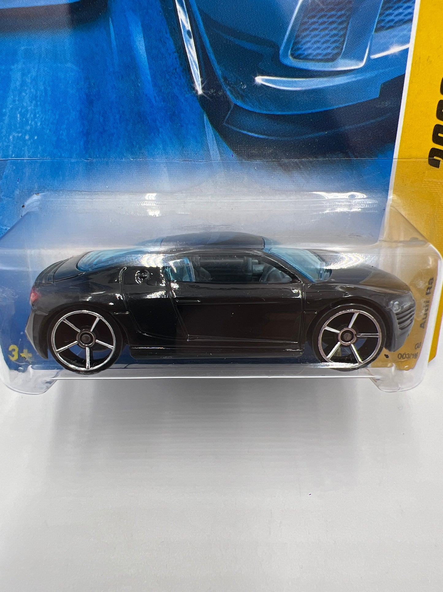 2008 Hot Wheels New Models #3 Audi R8 Black 106C