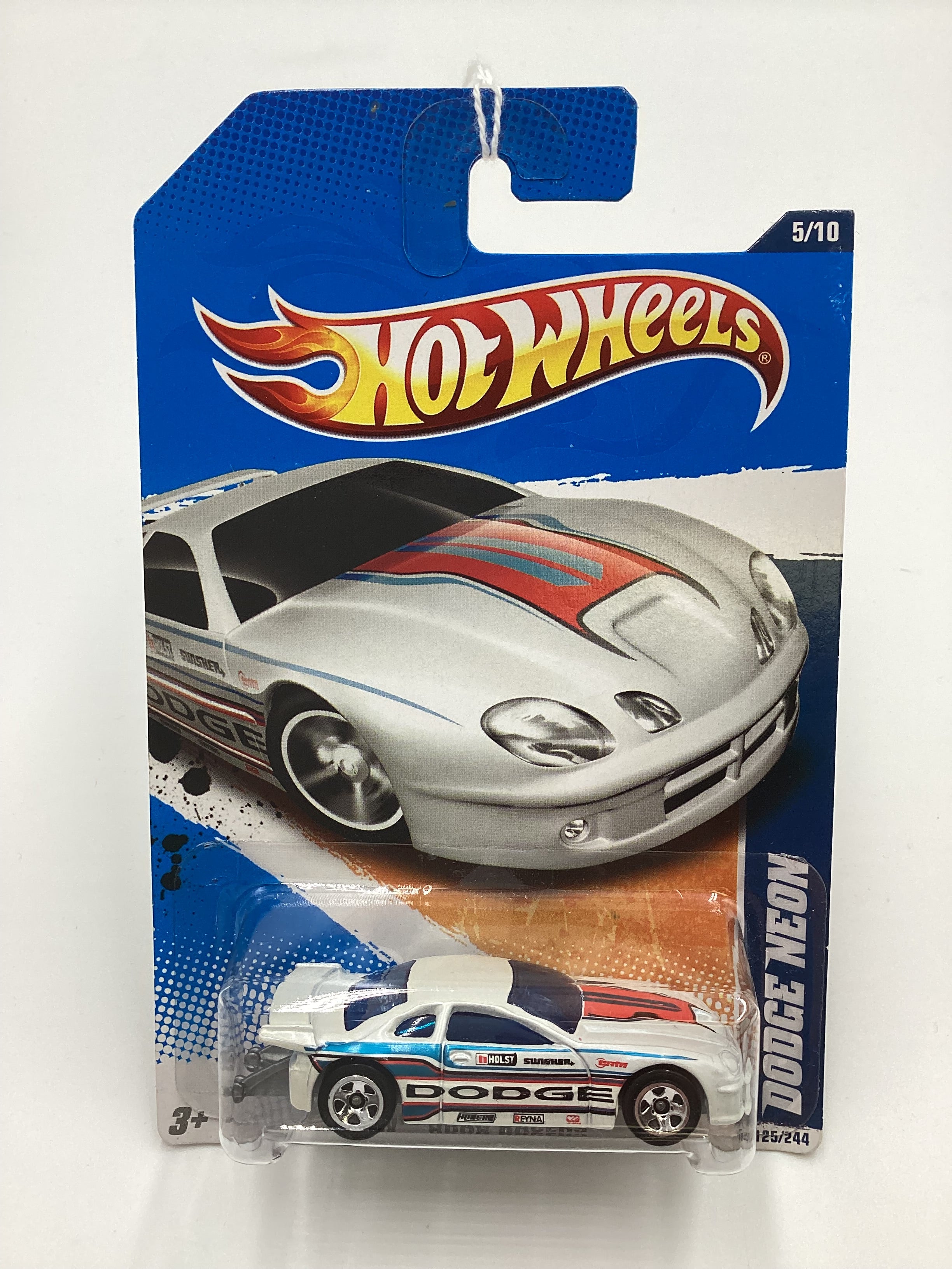 2011 Hot Wheels #125 Dodge Neon White 55H – carolinasdiecast