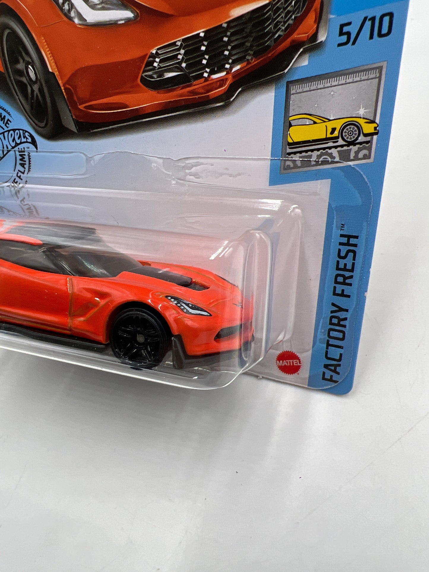 2020 Hot Wheels Factory Fresh #200 Corvette C7 Z06 Orange 8i