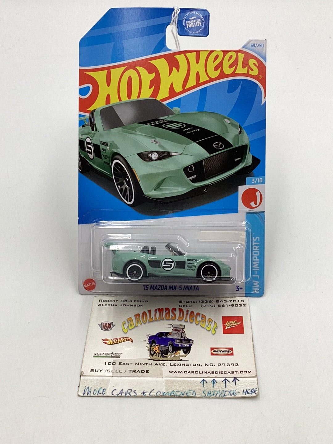 2024 Hot Wheels #69 15 Mazda MX-5 Miata 84H