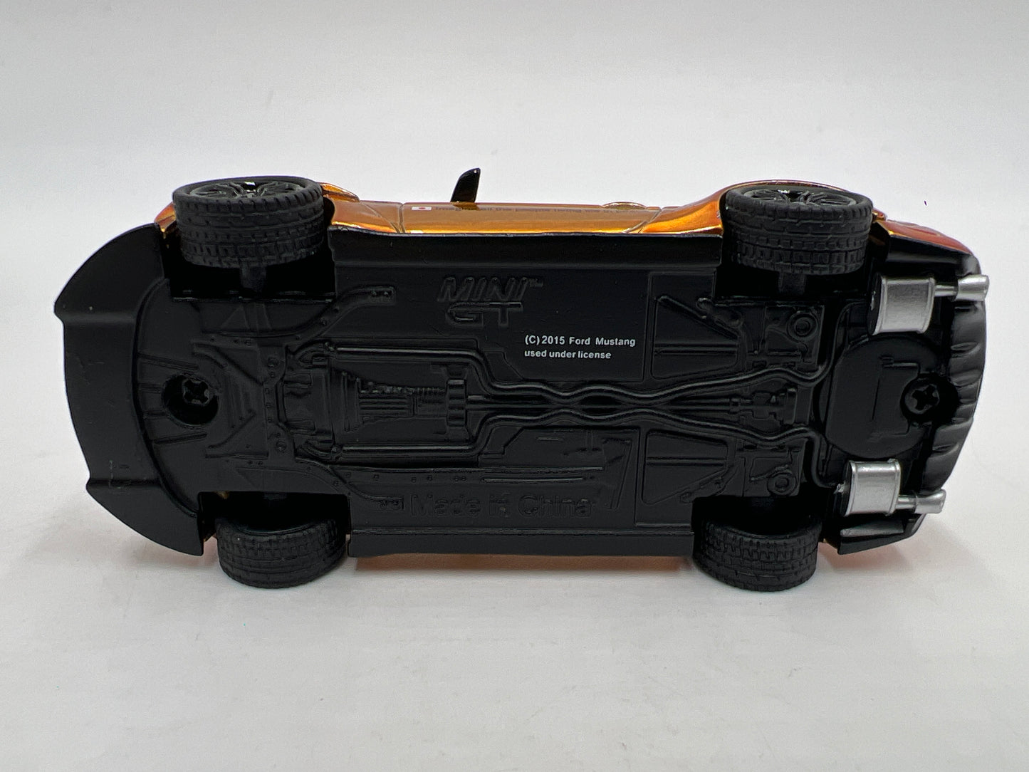 Mini GT MiJo Exclusive #847 Ford Mustang GT LB-Works LB Gold