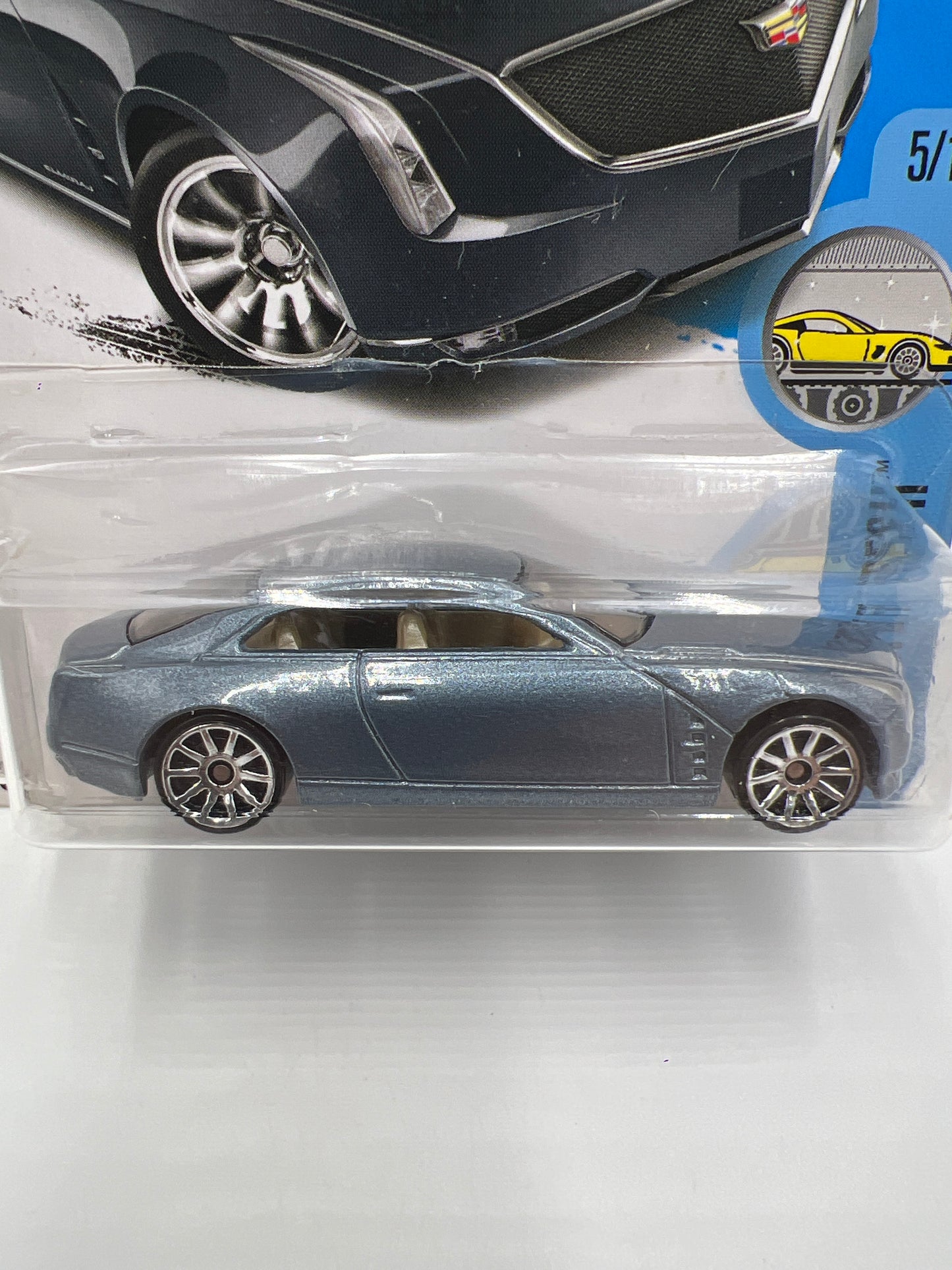 2017 Hot Wheels Factory Fresh #105 Cadillac Elmiraj Steel Blue 55A