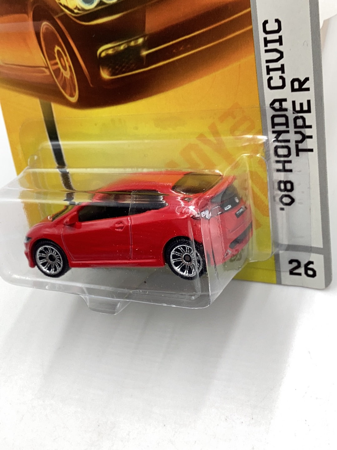 Matchbox #26 08 Honda Civic Type R red 210A