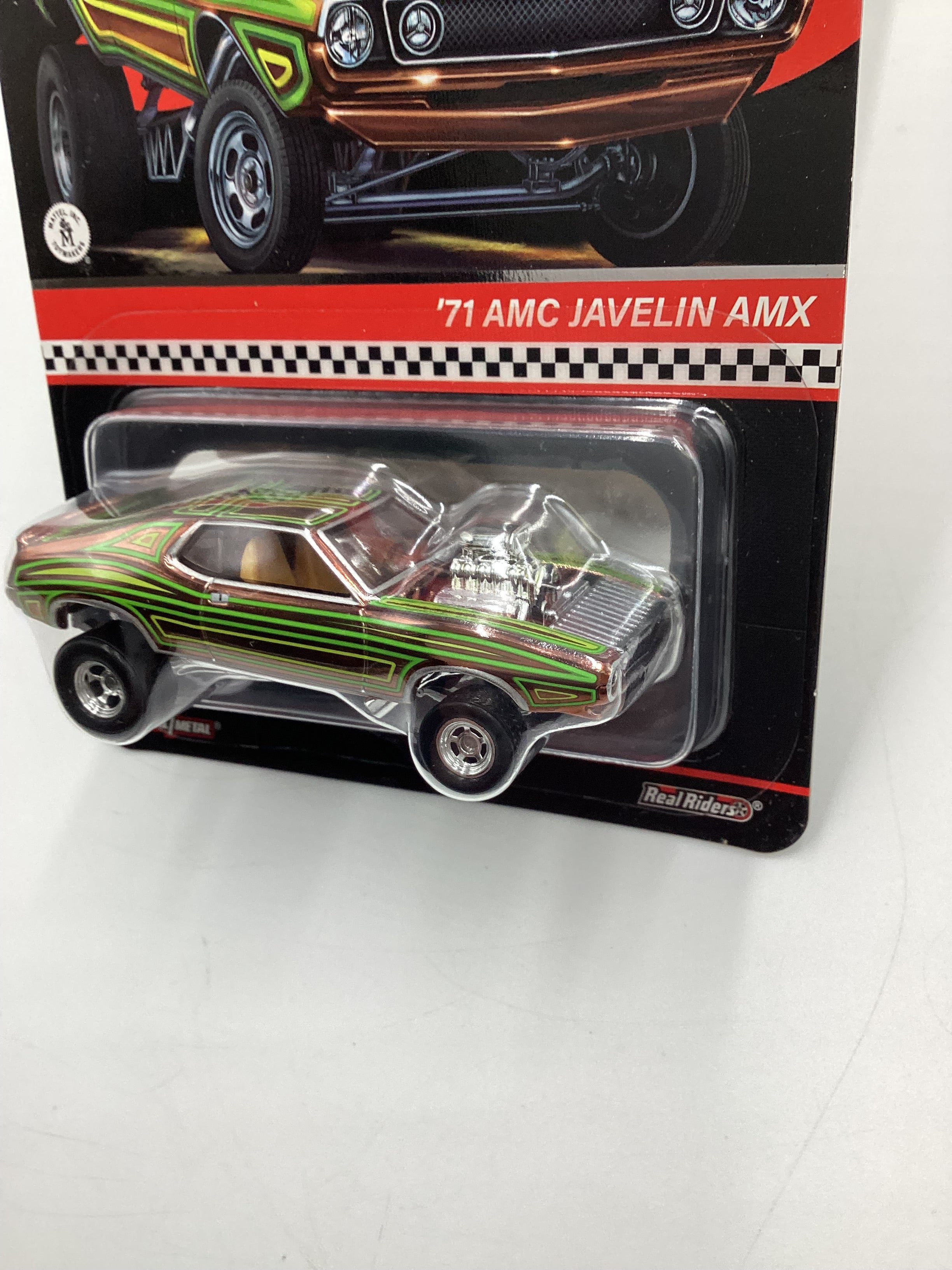 2024 Hot Wheels RLC #24942/30000 71 AMC Javelin AMX Copper/ Green