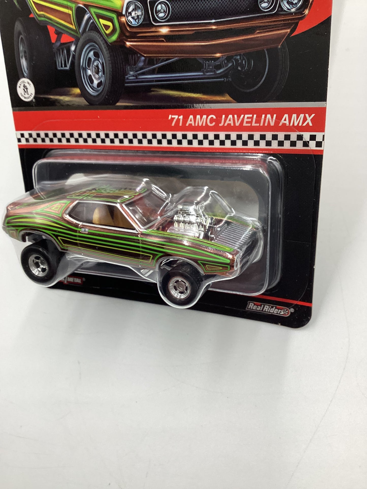 2024 Hot Wheels RLC #24942/30000 71 AMC Javelin AMX Copper/ Green