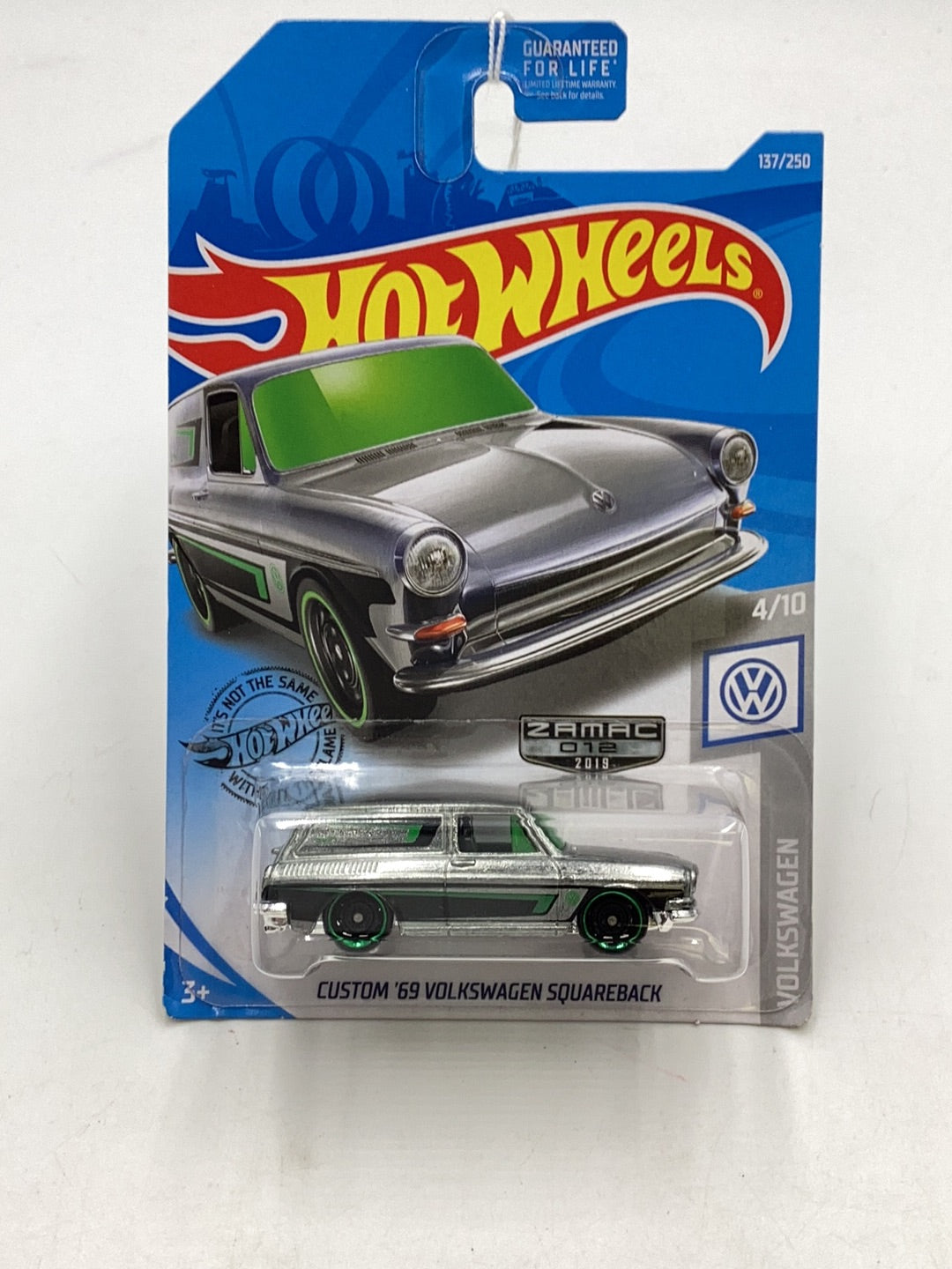 2019 Hot wheels Zamac 012 Custom 69 Volkswagen Squareback #137 148A