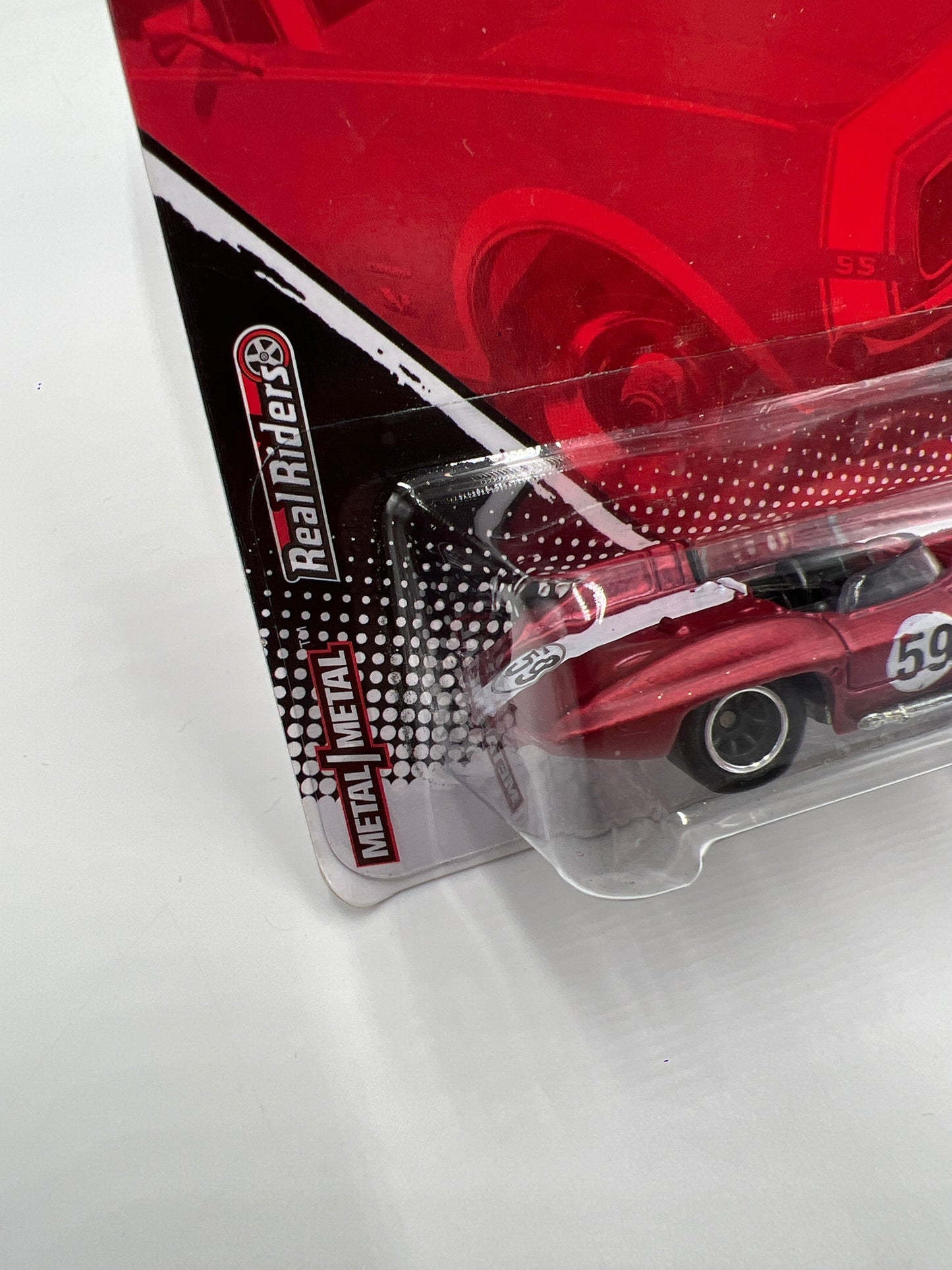 Hot Wheels Premium Garage Series #12 Corvette Sting Ray Satin Red