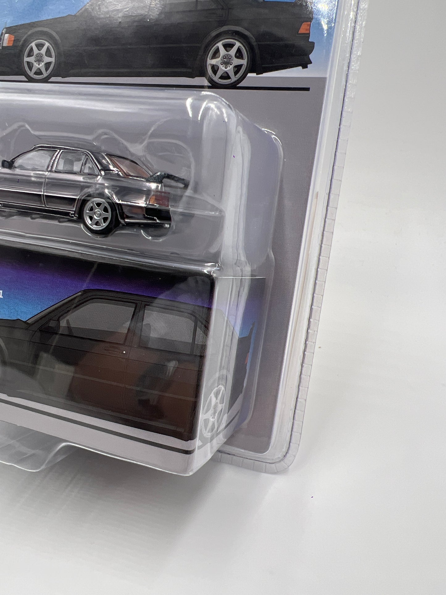 Tarmac Works x Global 64 Mijo Exclusives CHASE Mercedes-Benz 190 E 2.5-16 EVO 1