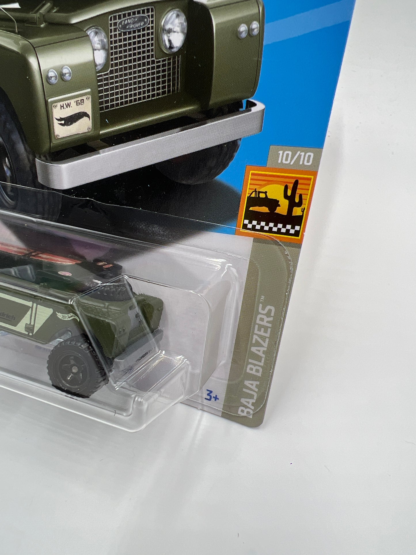 2023 Hot Wheels Baja Blazers #242 Land Rover Series II Green 62C