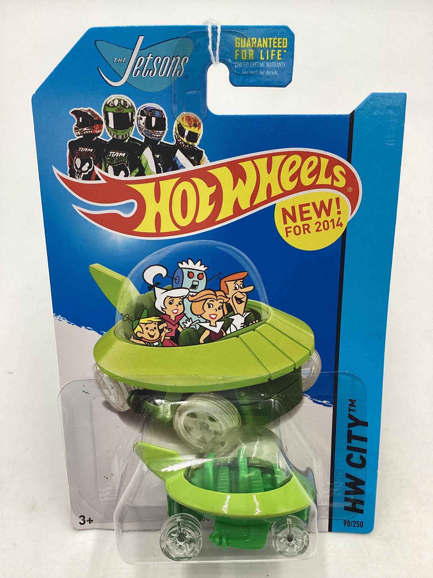 2014 HW City #90 The Jetsons Capsule car 121F