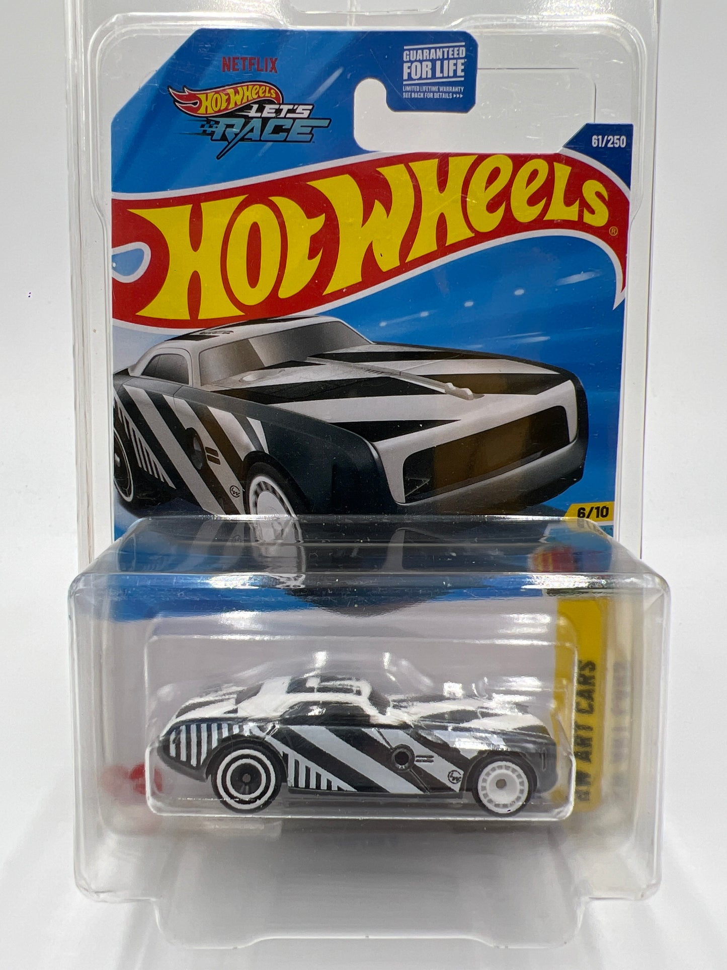 2025 Hot Wheels C Case Super Treasure Hunt #61 Hi-Roller II Black/White W/Protector #1