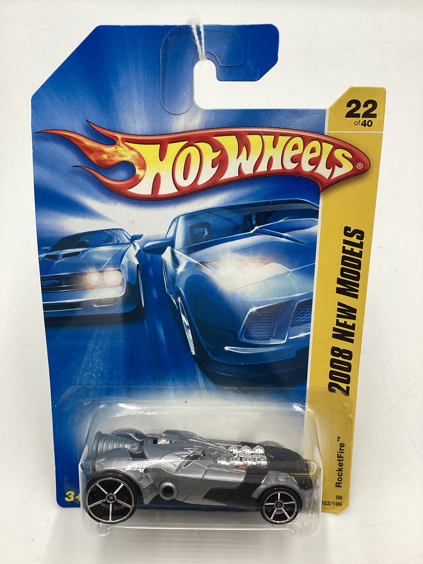 2008 Hot Wheels New Models #22 Rocketfire Gray VV3