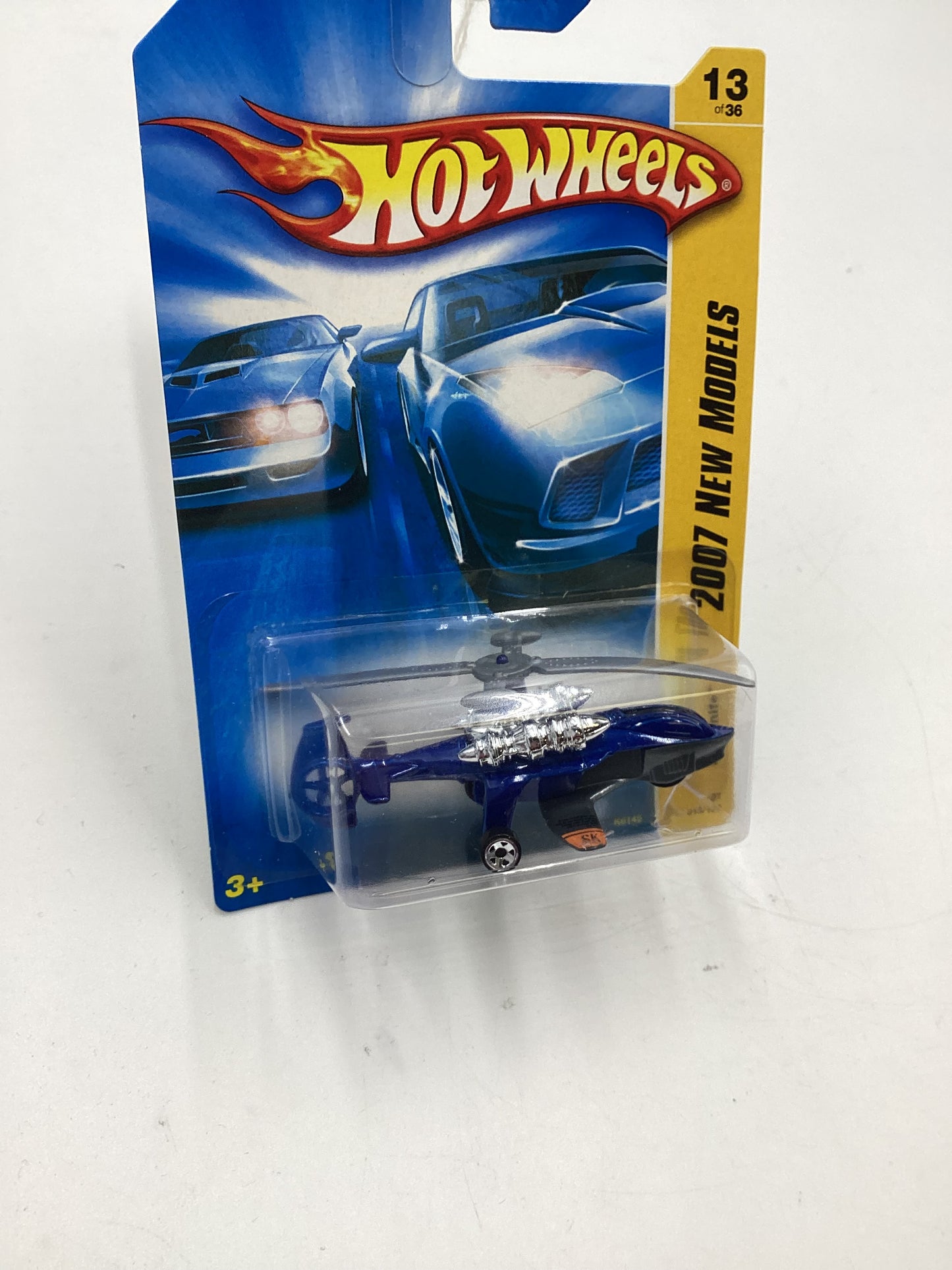 2007 Hot Wheels New Models #13 Sky Knife Blue