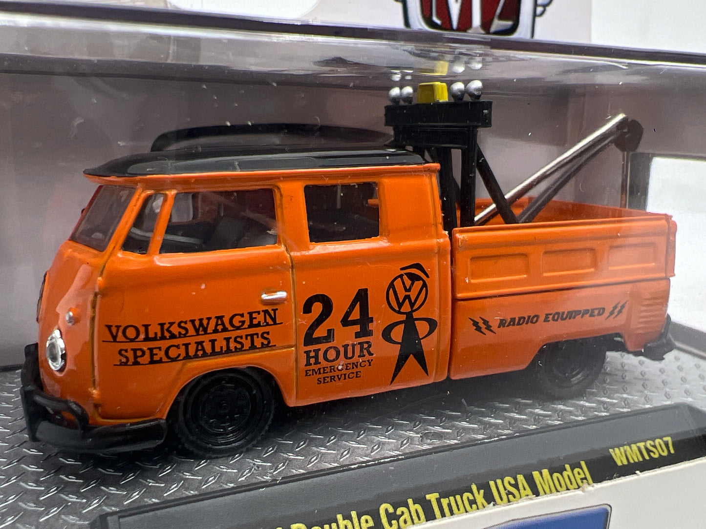 M2 Machines WMTS07 Walmart 1960 VW Double Cab Truck USA Model