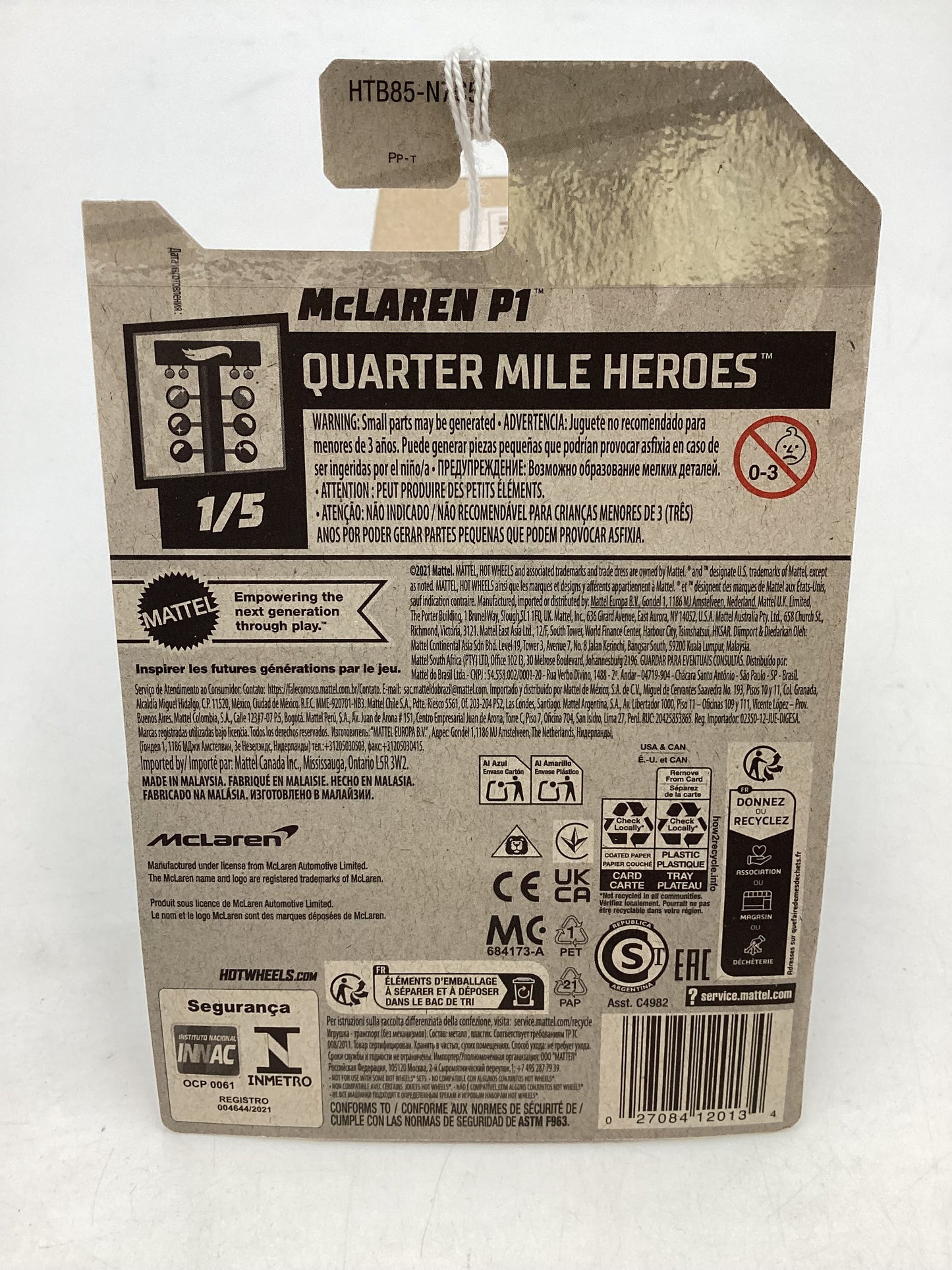 2024 Hot Wheels #165 McLaren P1 103A