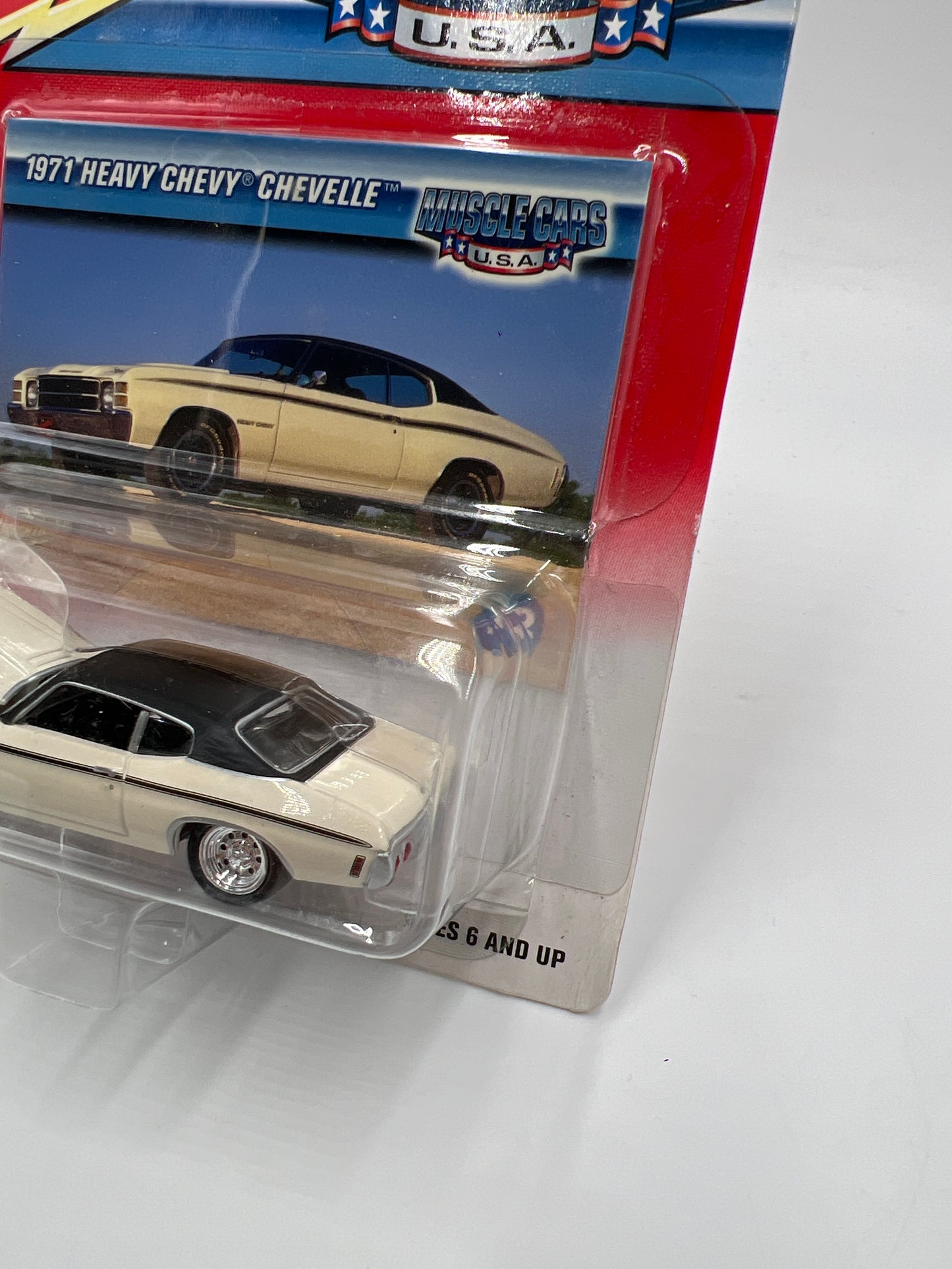 Johnny Lightning Muscle Cars USA #12 1971 Heavy Chevy Chevelle 220A