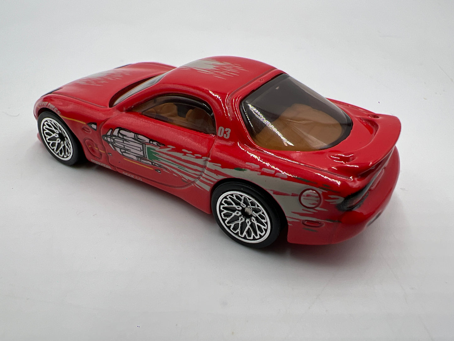 Hot Wheels Fast & Furious OG Fast Premium 95 Mazda RX-7 Red Loose