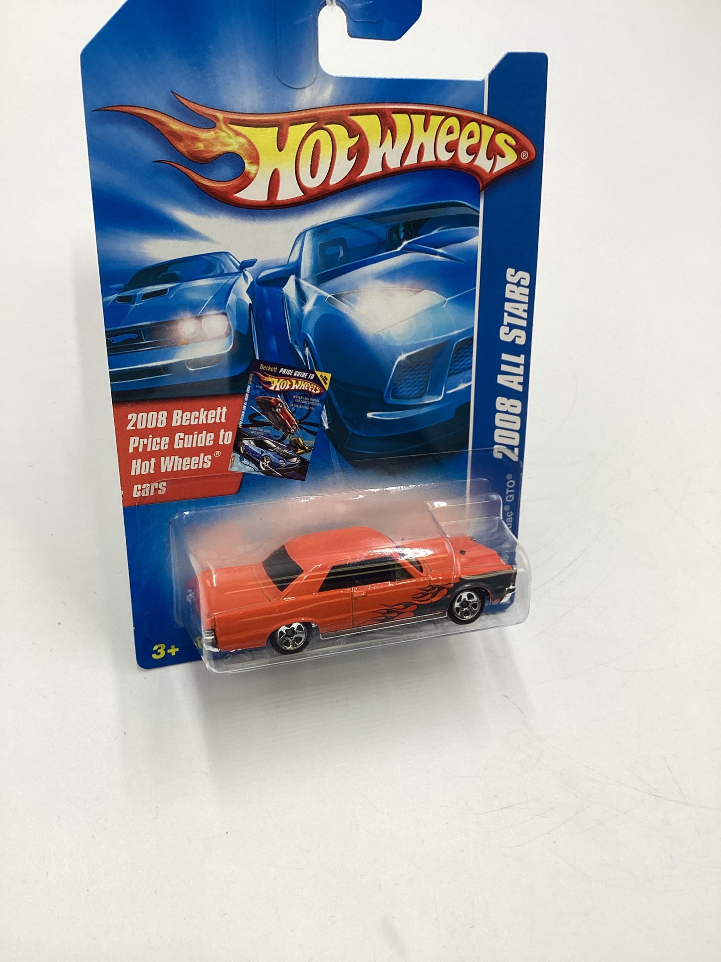 2008 Hot Wheels All Stars #70 1965 Pontiac GTO Orange 54G