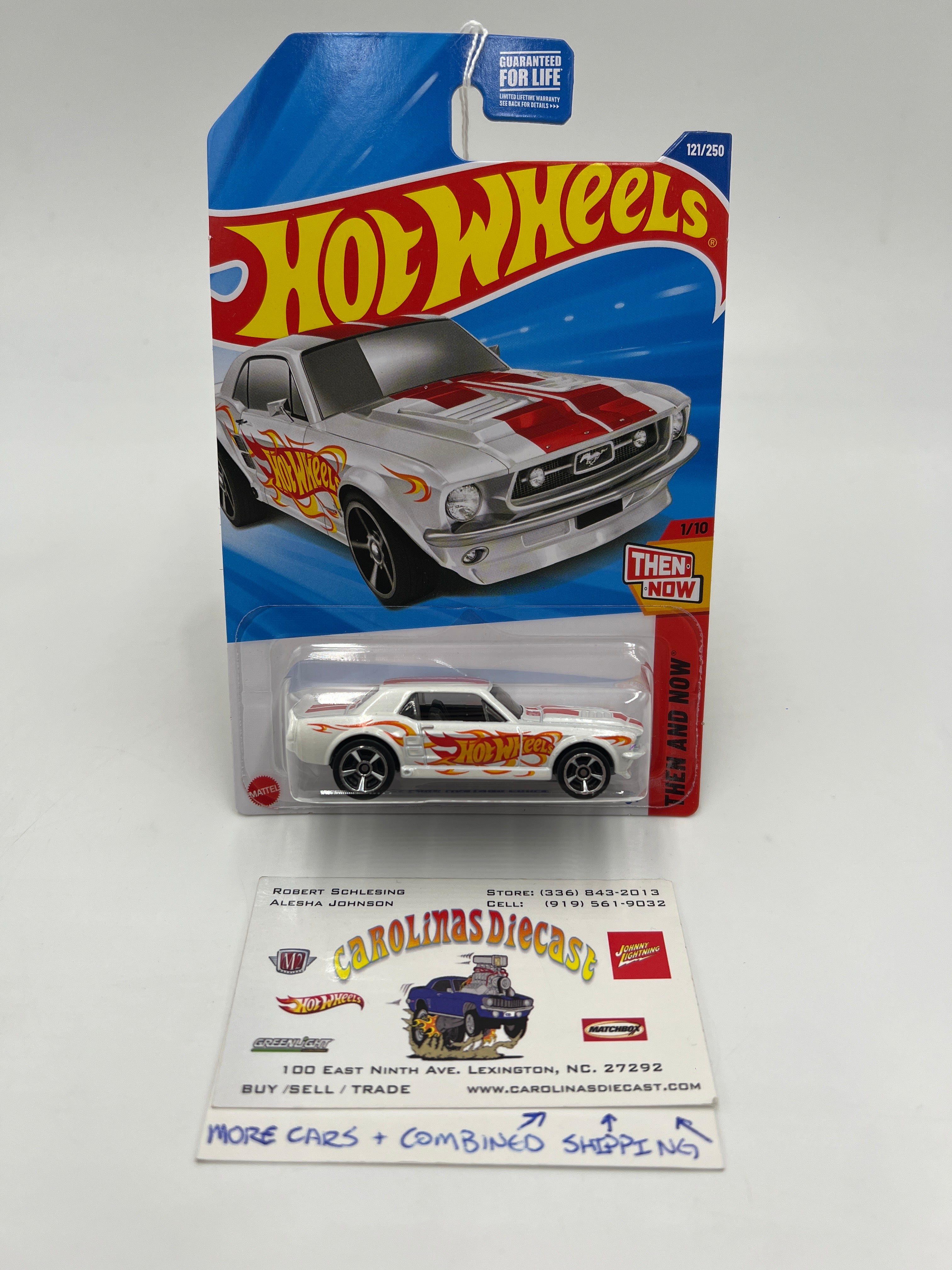 2025 Hot Wheels F Case Then And Now #121 67 Ford Mustang Coupe