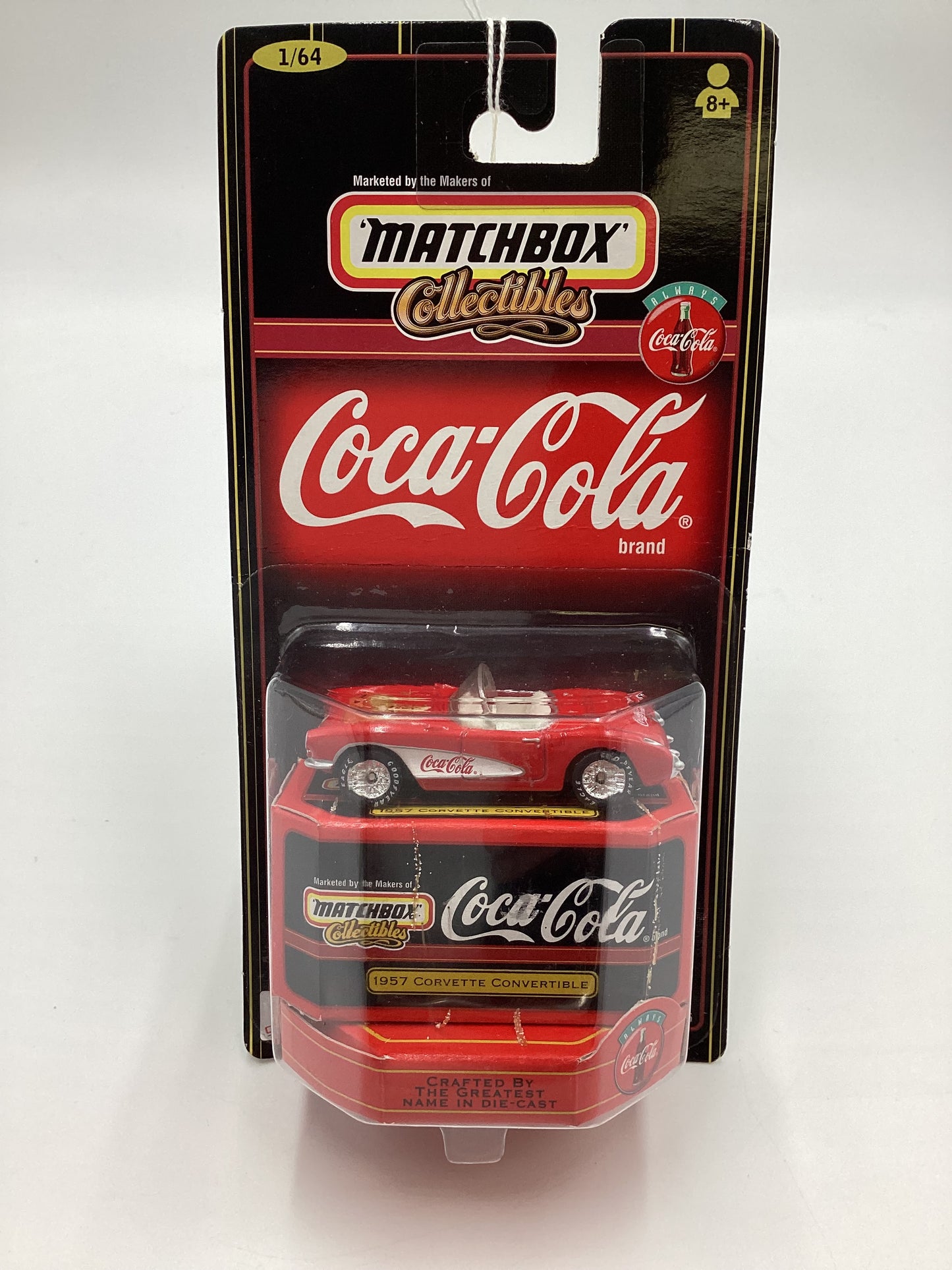 Matchbox Collectibles Coca Cola 1957 Chevy Corvette Convertible Red (SR)