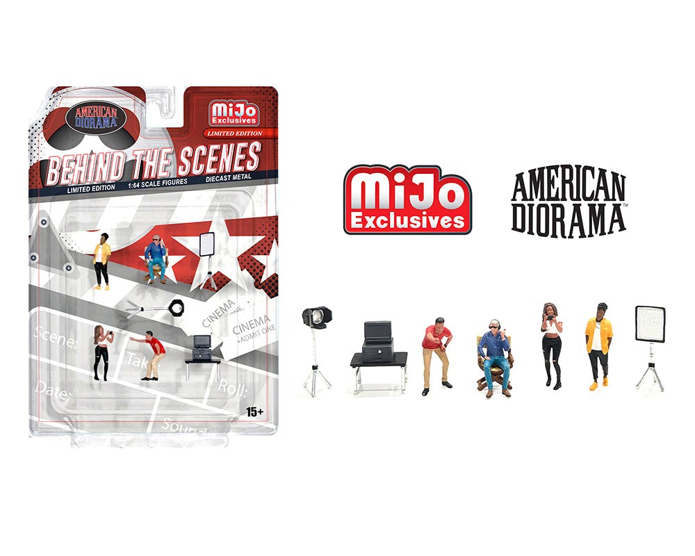 (Preorder) American Diorama 1:64 Figures Behind The Scene MiJo Exclusives