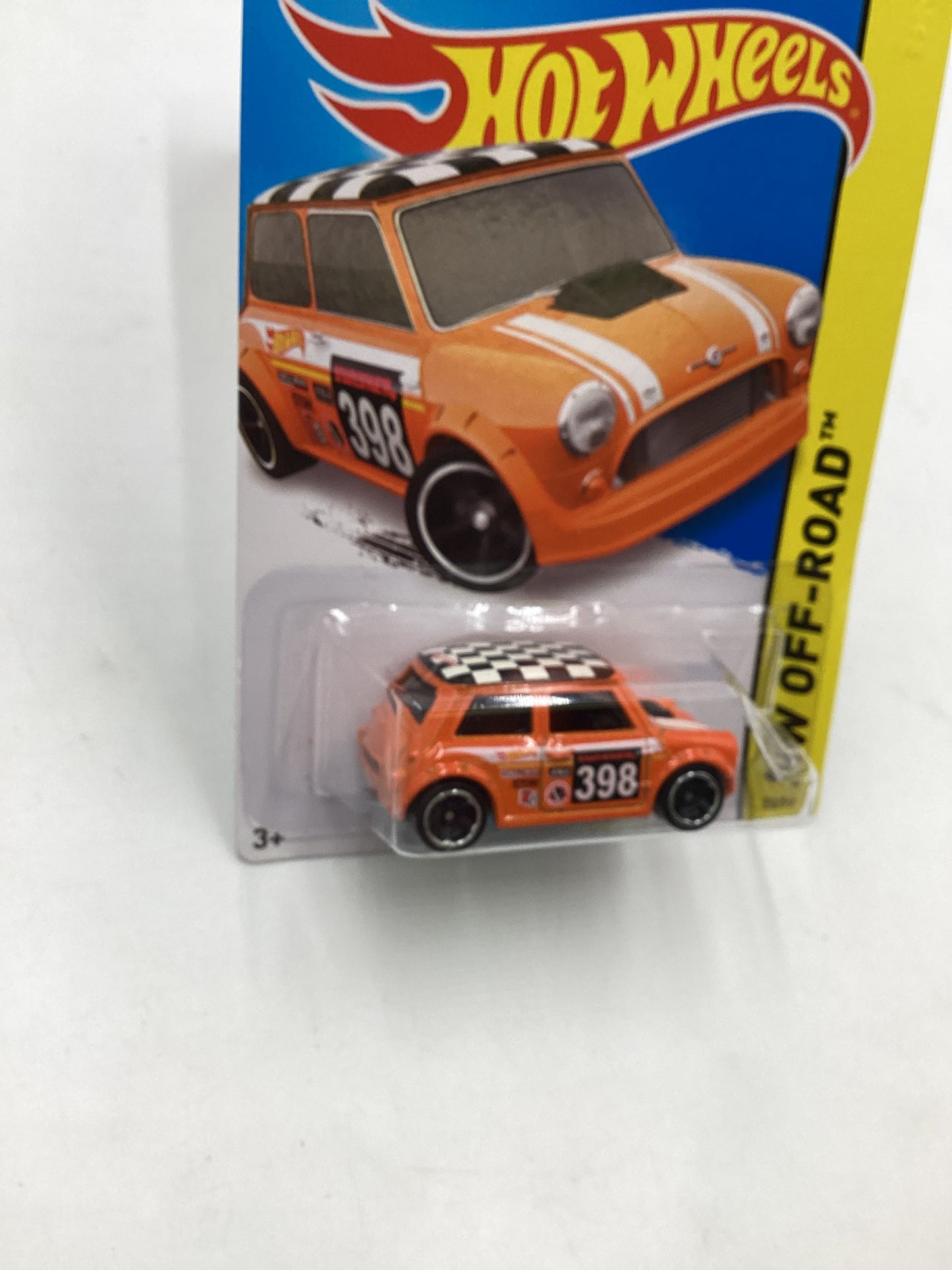 2015 Hot Wheels Off Road #80 Morris Mini Orange 68E