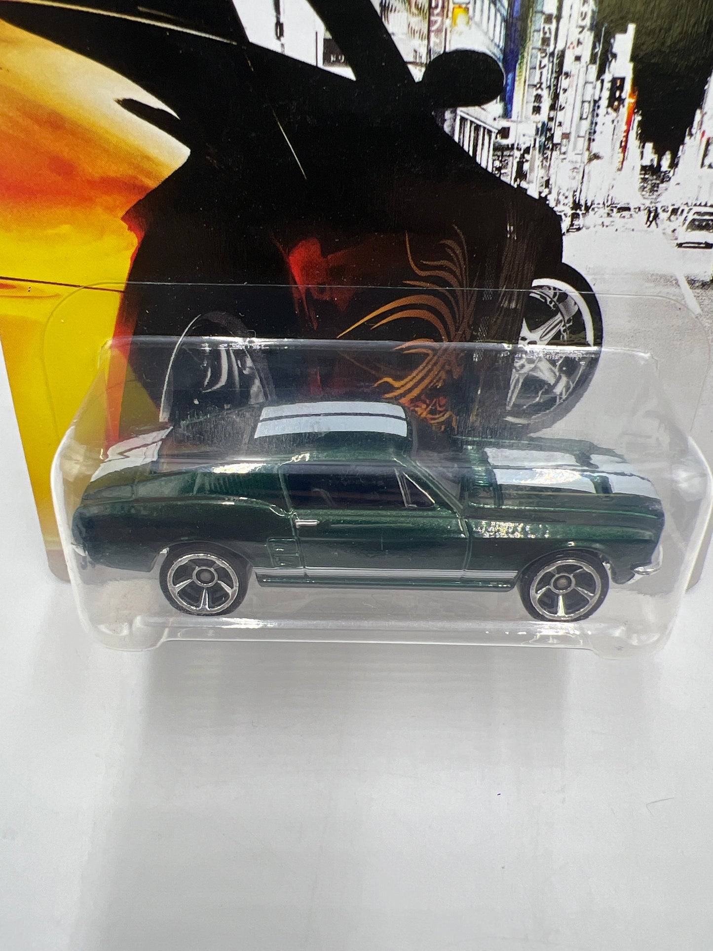 2016 Hot Wheels Fast and Furious #3 67 Ford Mustang Green 71C