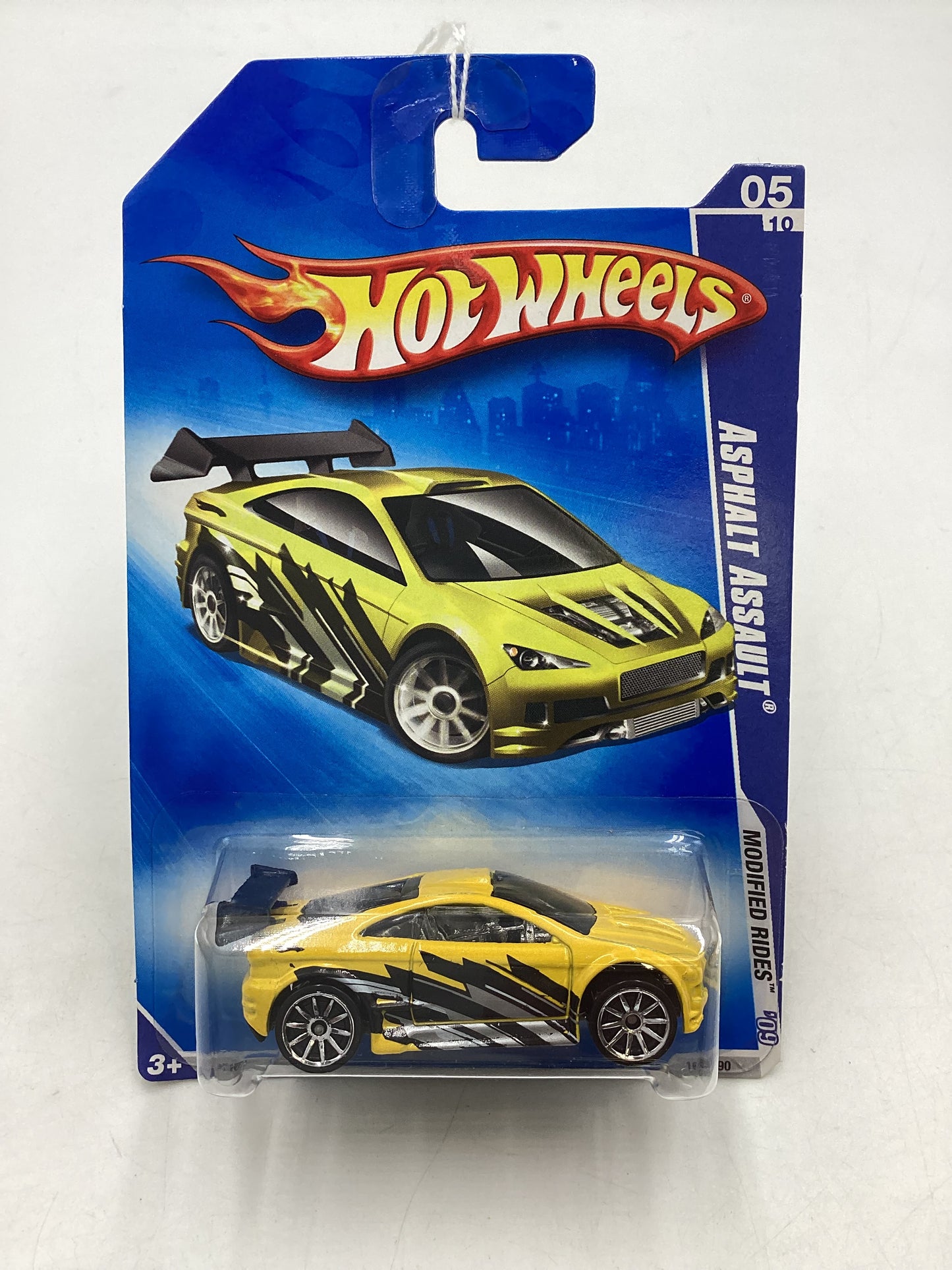 2009 Hot Wheels #161 Asphalt Assault Yellow 95B