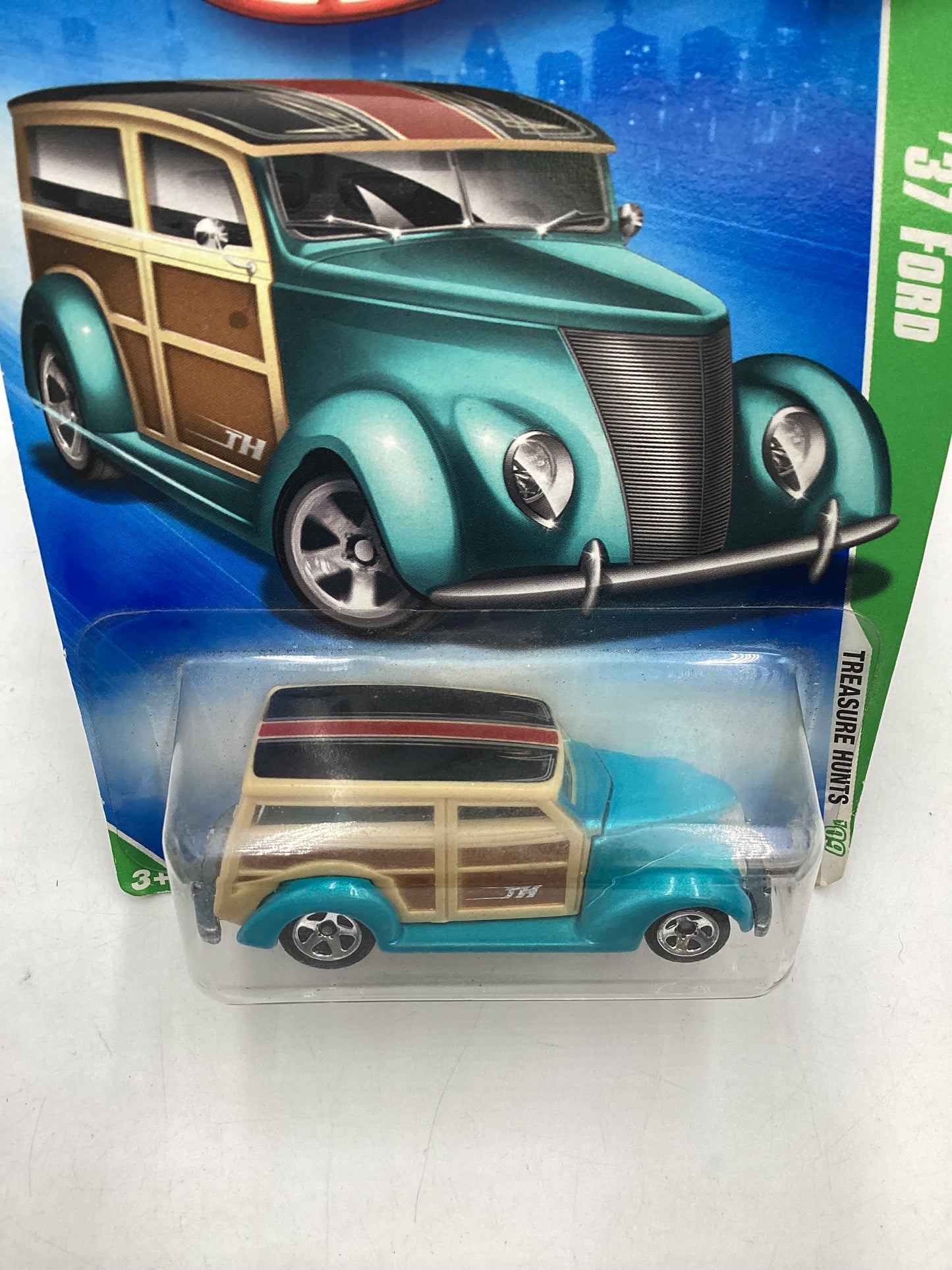 2009 Hot Wheels #047 Treasure Hunt 37 Ford 277C