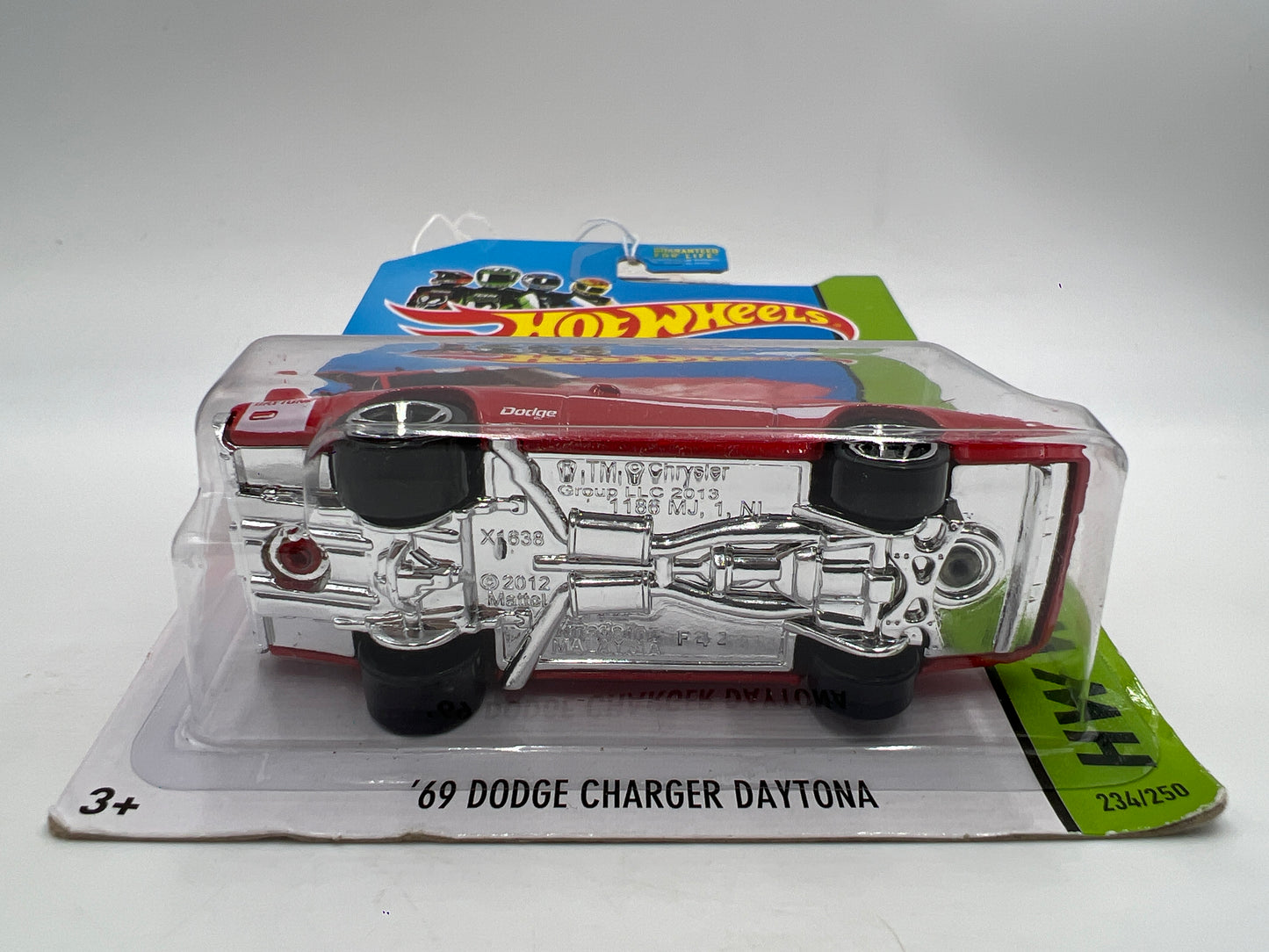 2014 Hot Wheels Workshop #234 69 Dodge Charger Daytona Red 54F
