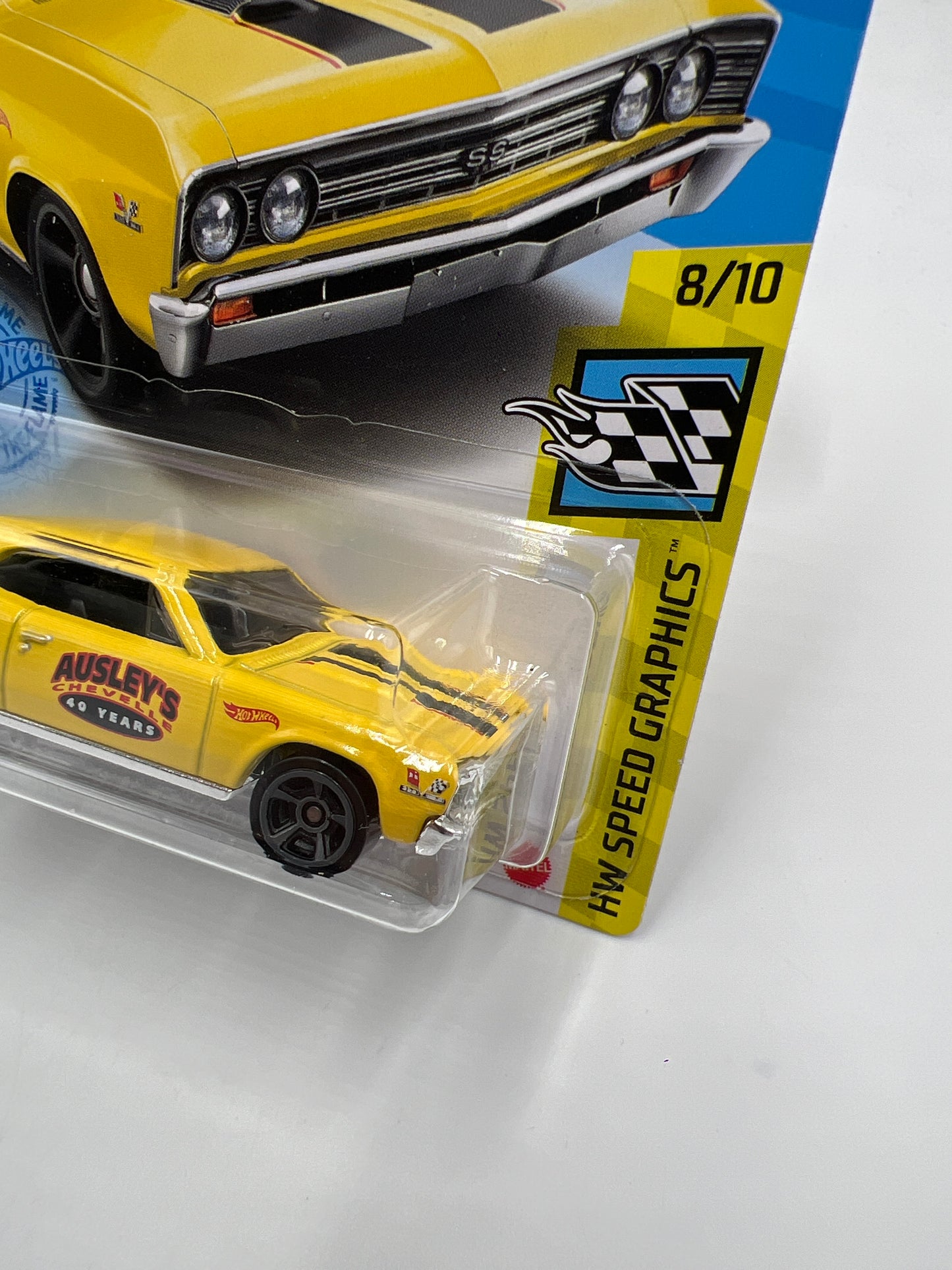 2021 Hot Wheels HW Speed Graphics #183 67 Chevelle SS 396 Yellow 3D