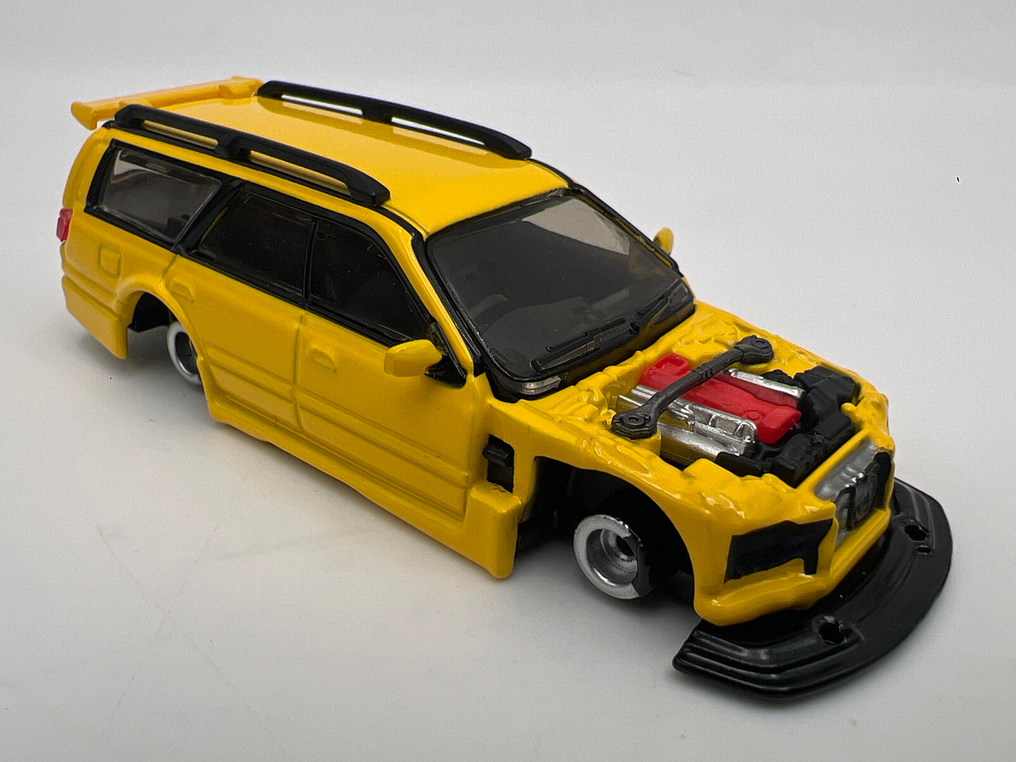 2026 Hot Wheels RLC Elite 64 Mod Shop Nissan Stagea Autech Version 260RS Yellow