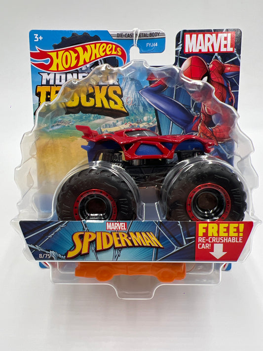 Hot Wheels Monster Trucks Marvel #8 Spider-Man 125A