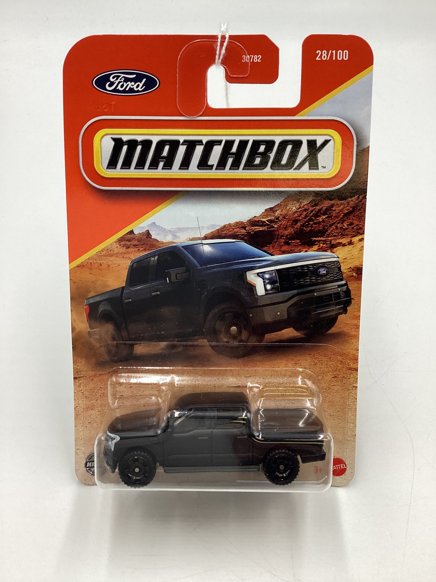 2025 Matchbox #28 2022 Ford F-150 Lightning Matte Black