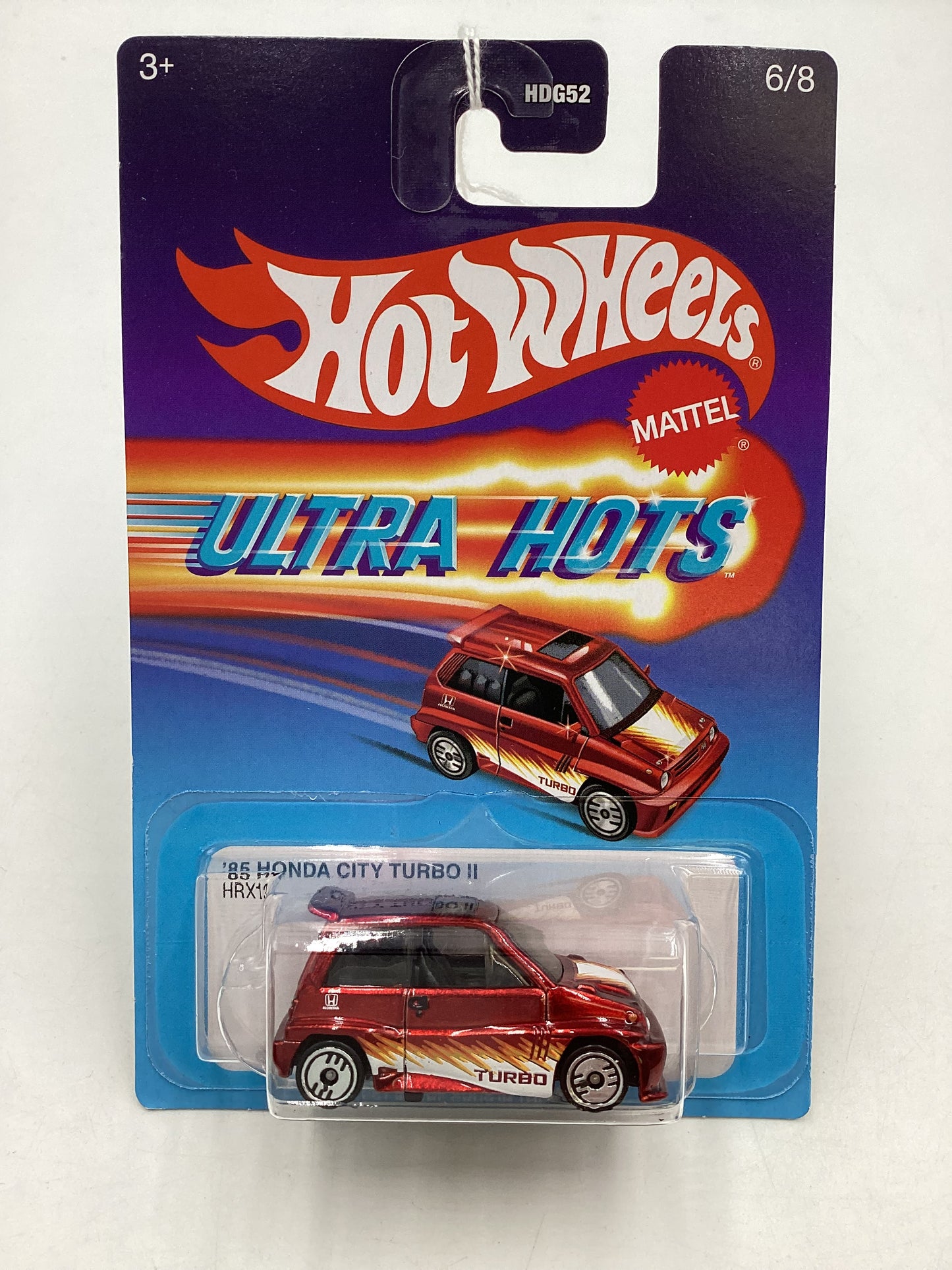 2024 Hot wheels Target Ultra Hots #6 85 Honda City Turbo II Red 152B