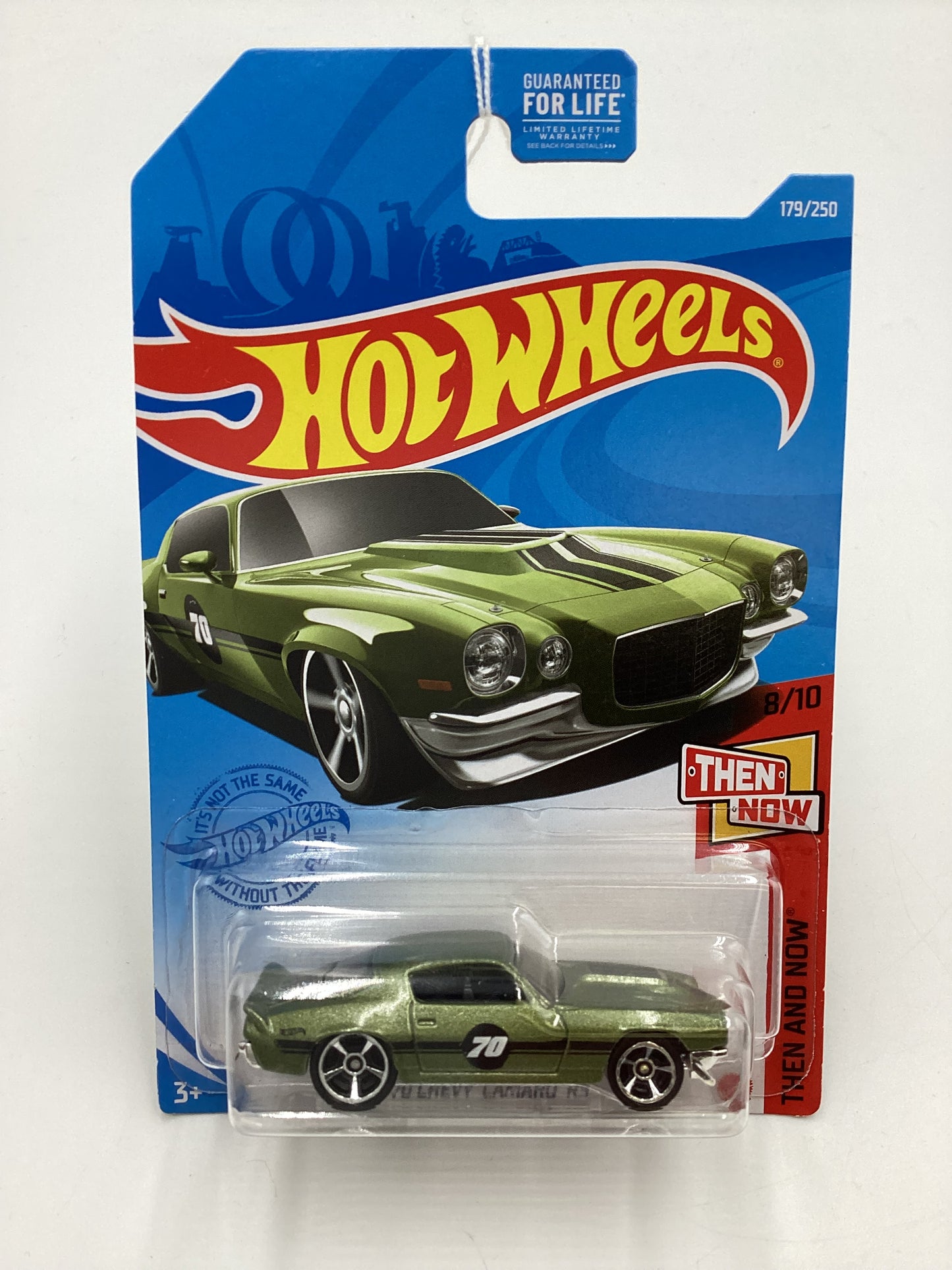 2021 Hot Wheels #179 Walgreens Exclusive Green 70 Chevy Camaro RS 240A