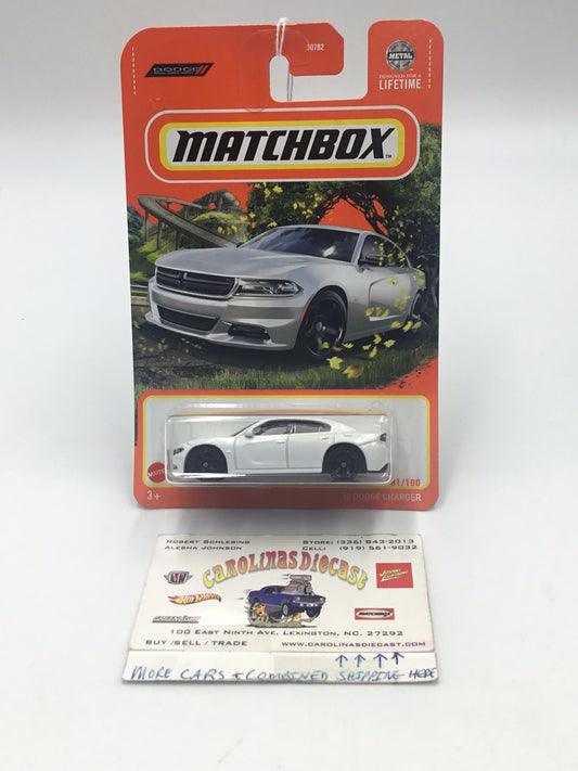 2024 matchbox #81 18 Dodge Charger