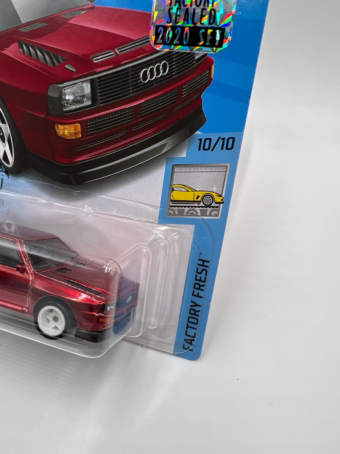 2020 Hot Wheels Factory Sealed Super Treasure Hunt #145 84 Audi Sport Quattro Red W/Protector