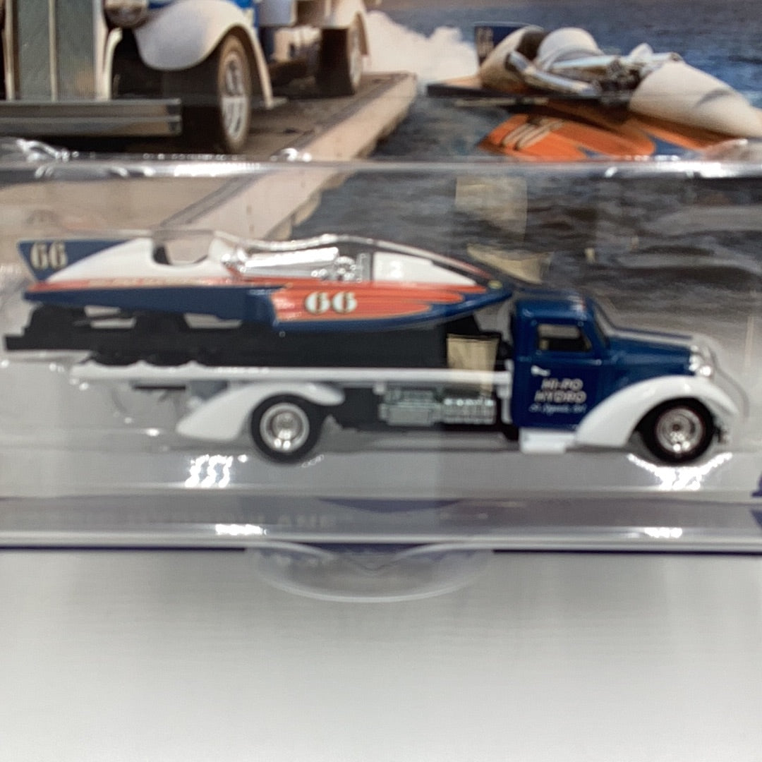 HOT WHEELS 2023 CAR CULTURE TEAM TRANSPORT #49 HW Classic Hydroplane Speed Waze 280i