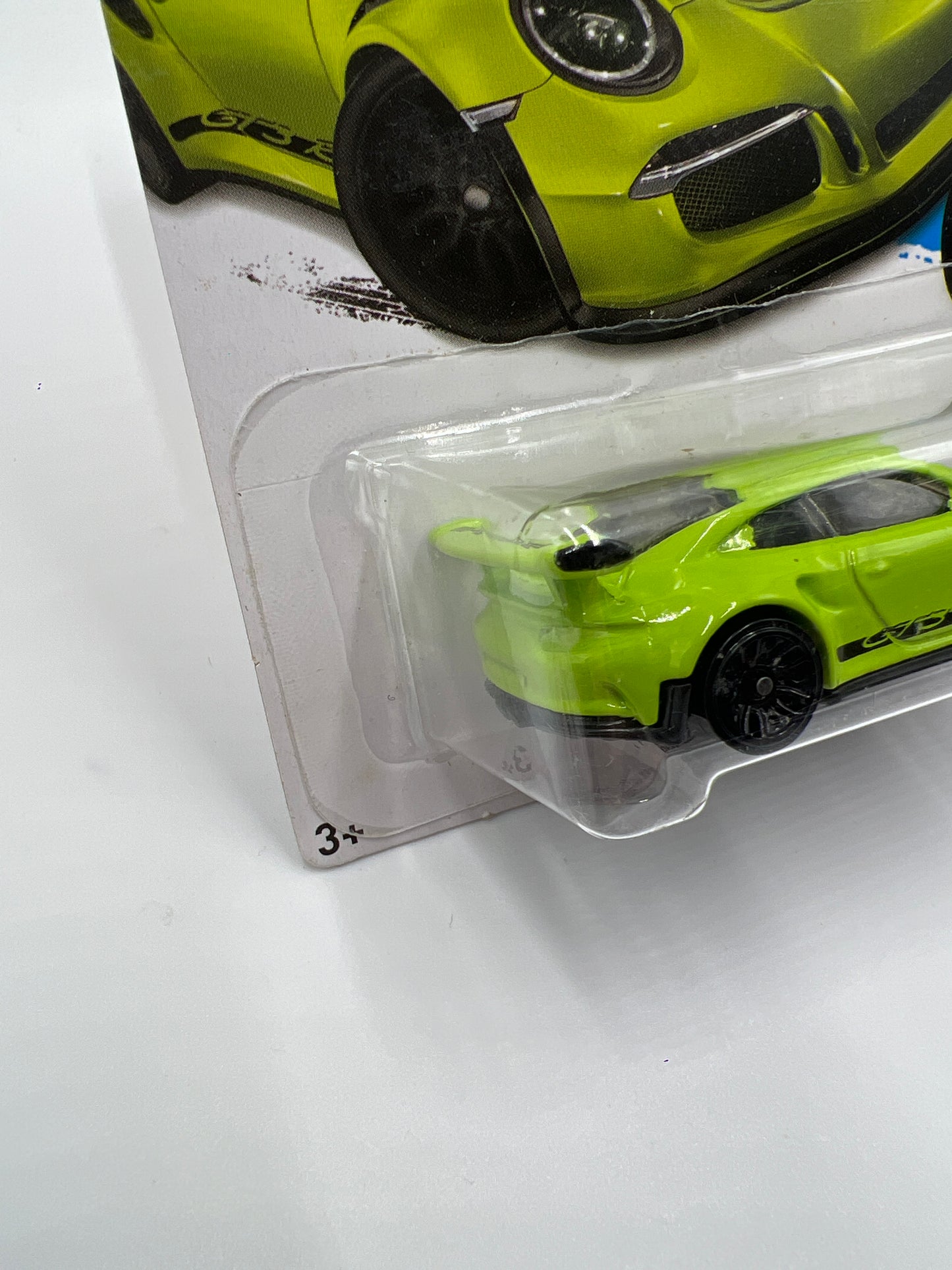 2017 Hot Wheels Nightburnerz #117 Porsche 911 GT3 RS Green 99B