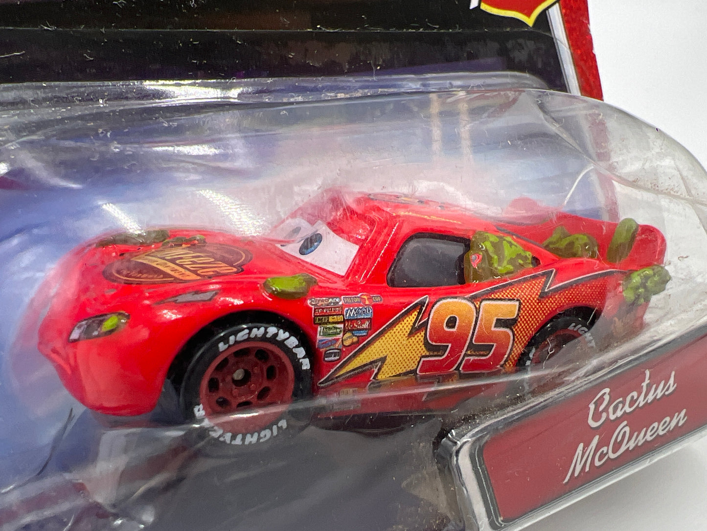 Disney Pixar Cars Supercharged Cactus McQueen 138E
