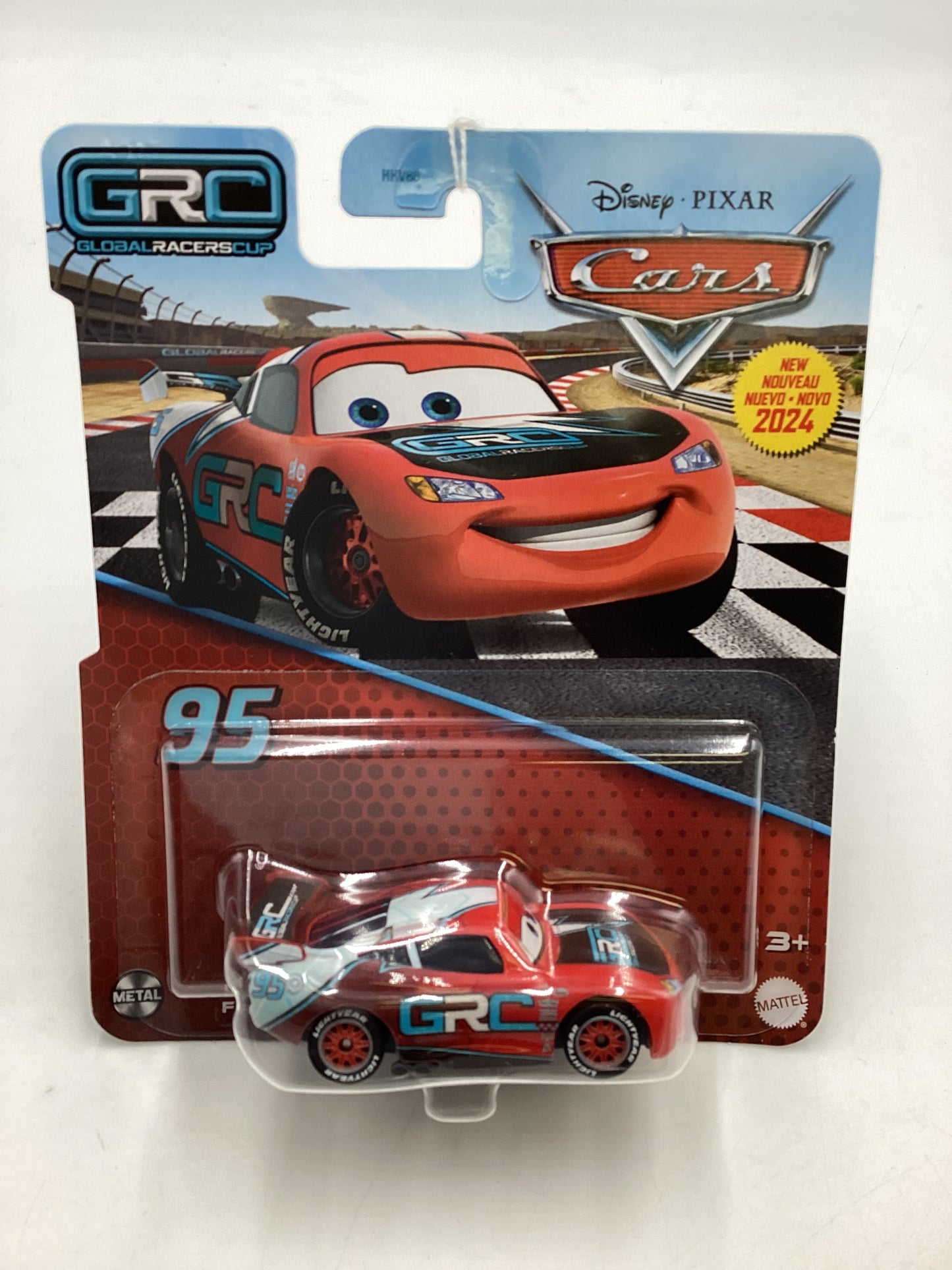 2024 Disney Pixar Cars GRC 95 Lightning McQueen 142B